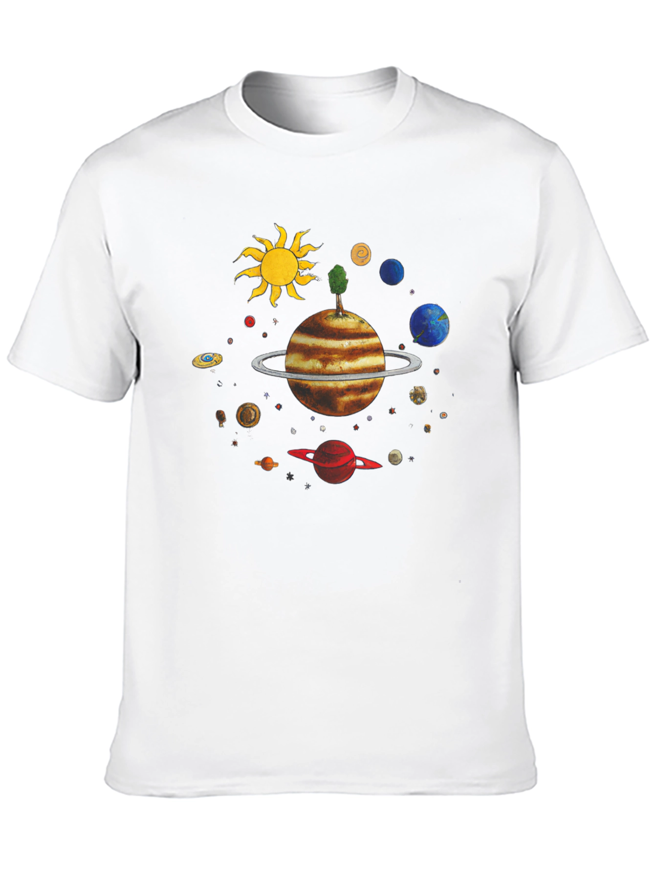 Planetary T-Shirt - Unique Space Design