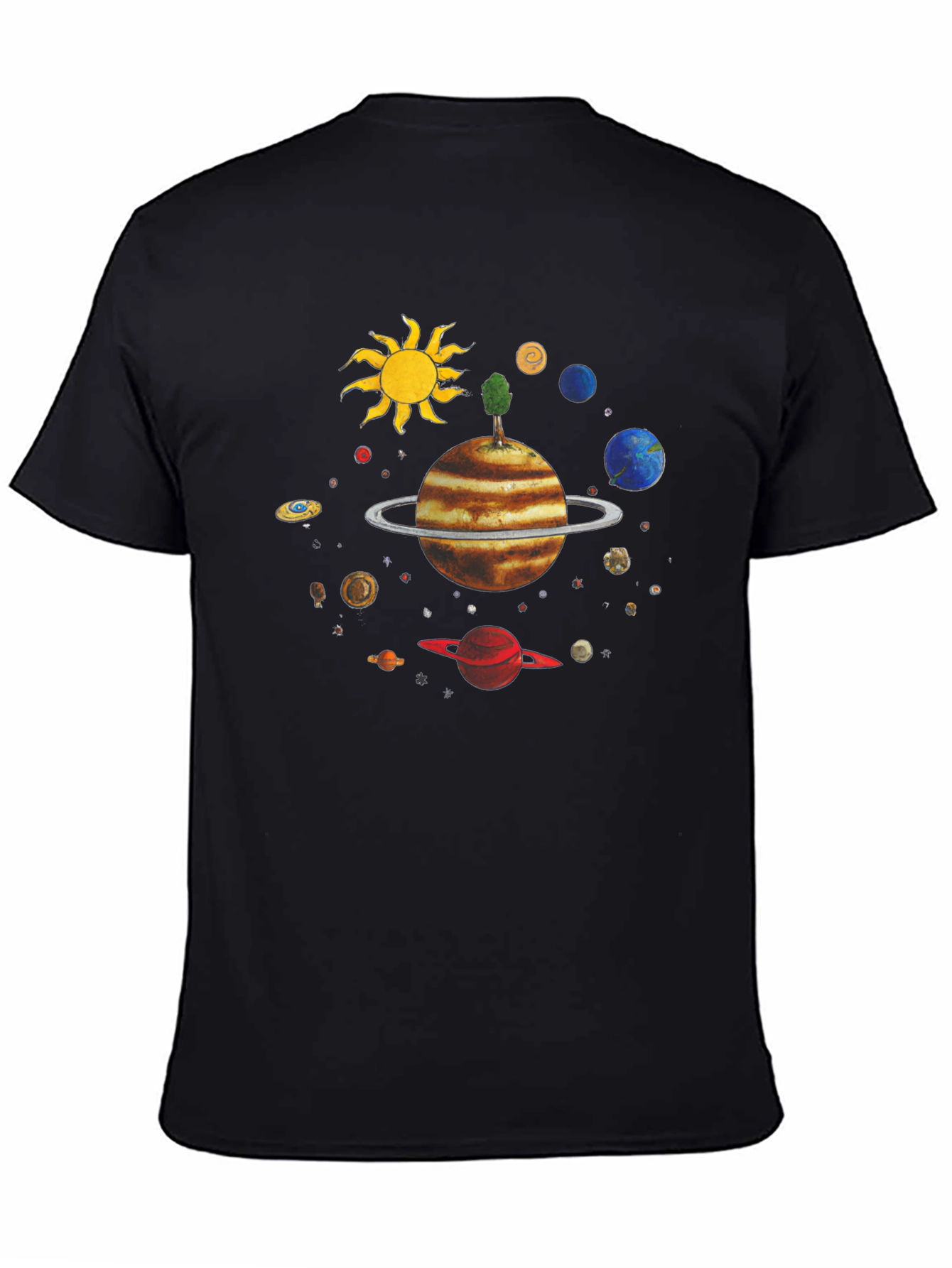 Planetary T-Shirt - Unique Space Design