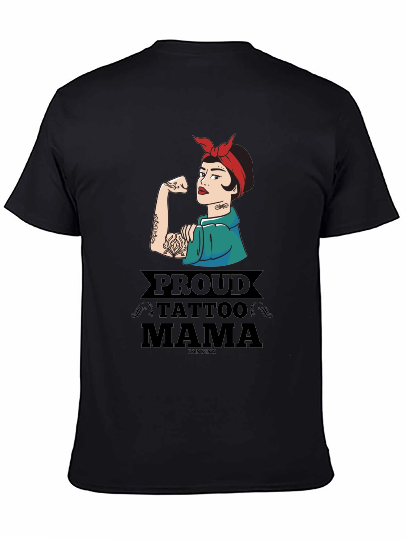 Proud Tattoo Mama Graphic T-Shirt