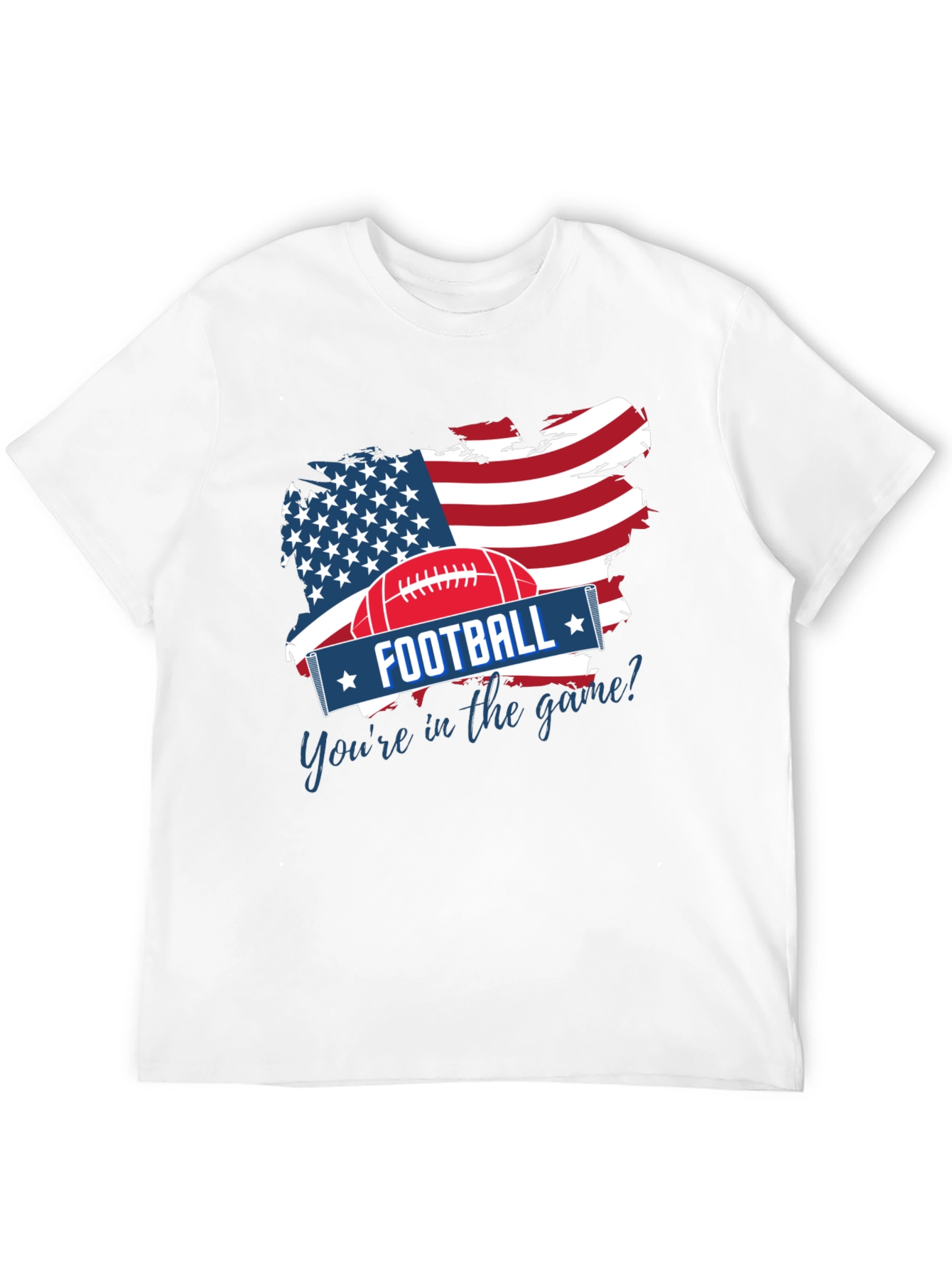 Patriotic Football T-Shirt