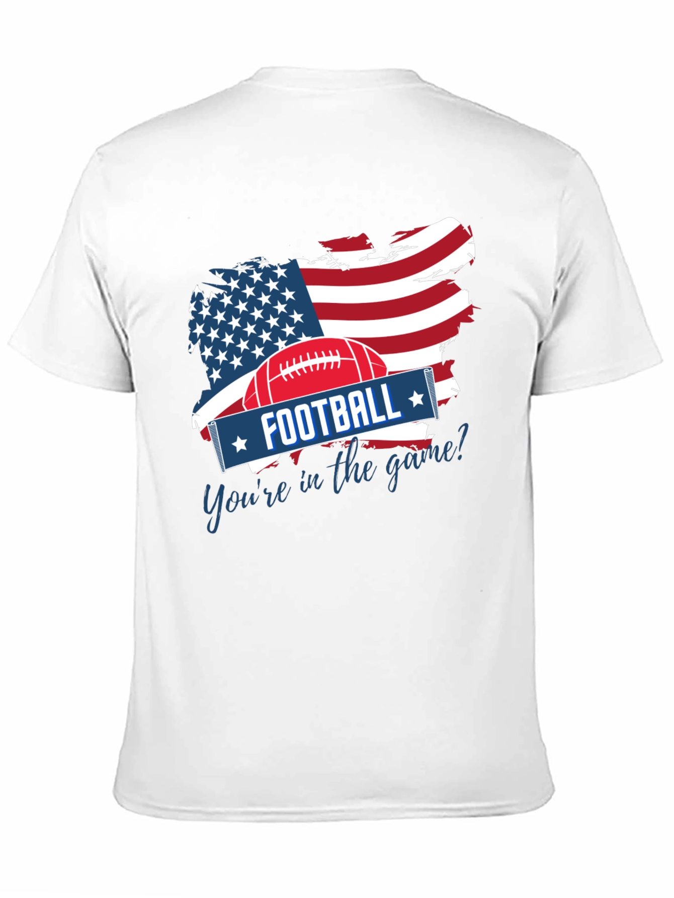 Patriotic Football T-Shirt