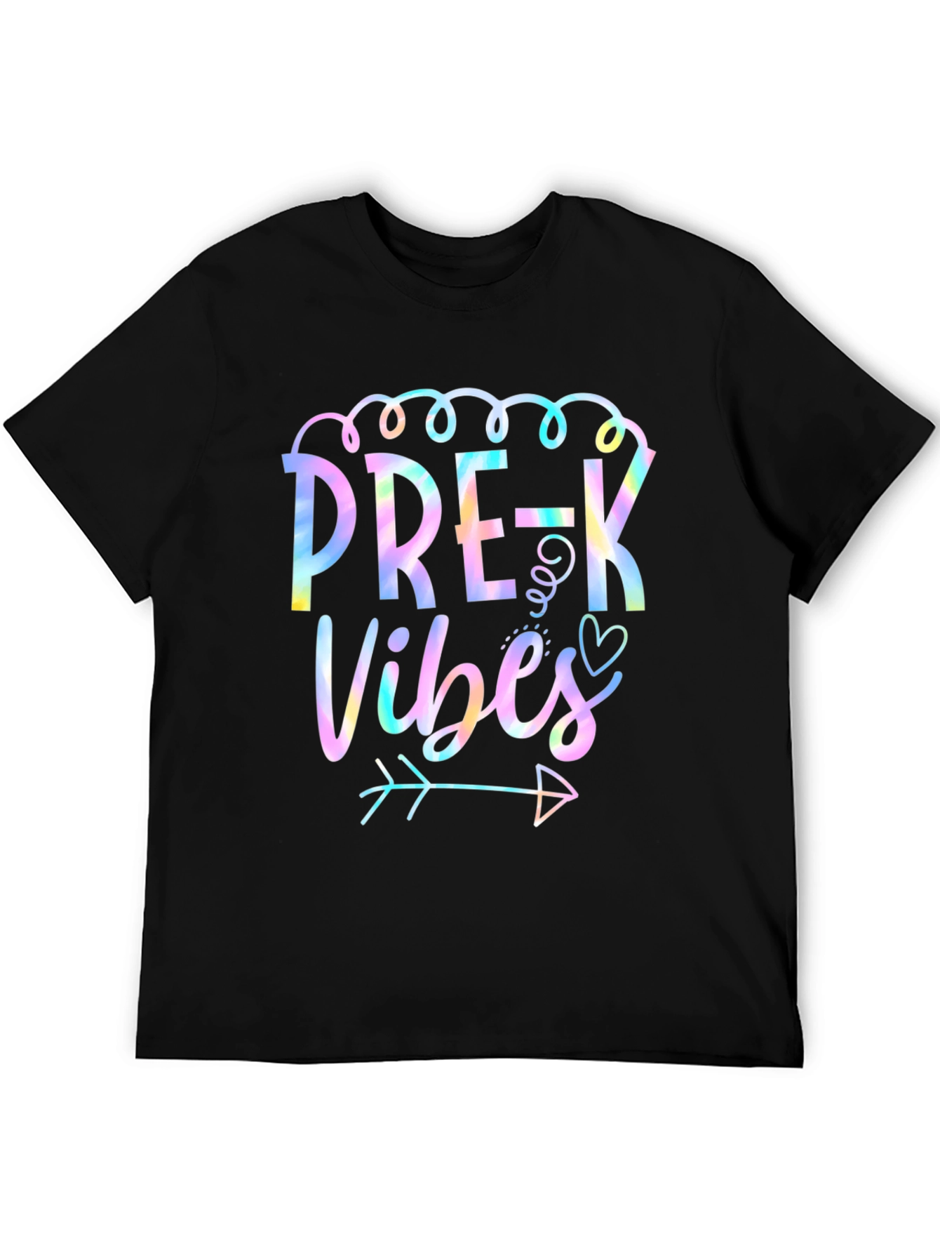 Pre-K Vibes Tie-Dye Graphic Tee