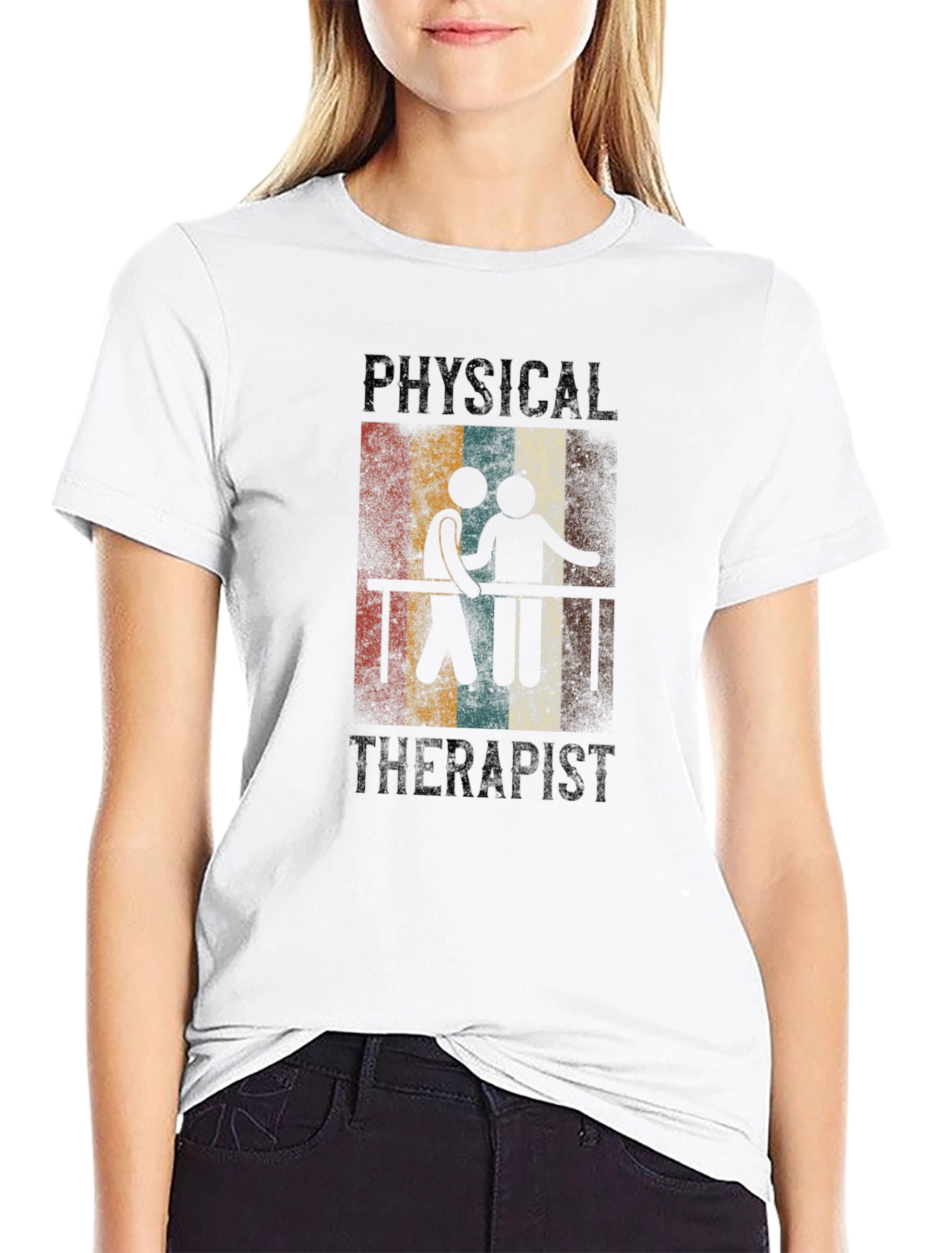 Physical Therapist Retro Graphic Tee