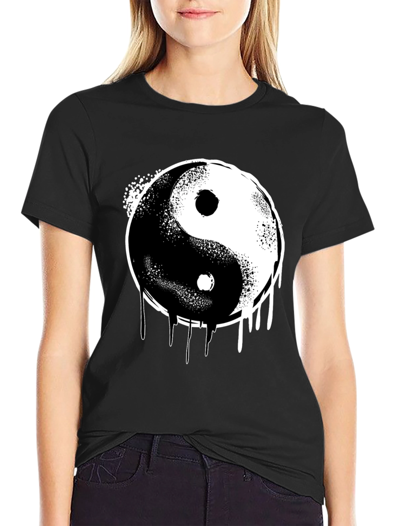 Yin Yang Graphic Tee - Balance & Style