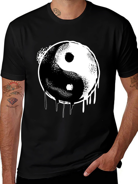 Yin Yang Graphic Tee - Balance & Style