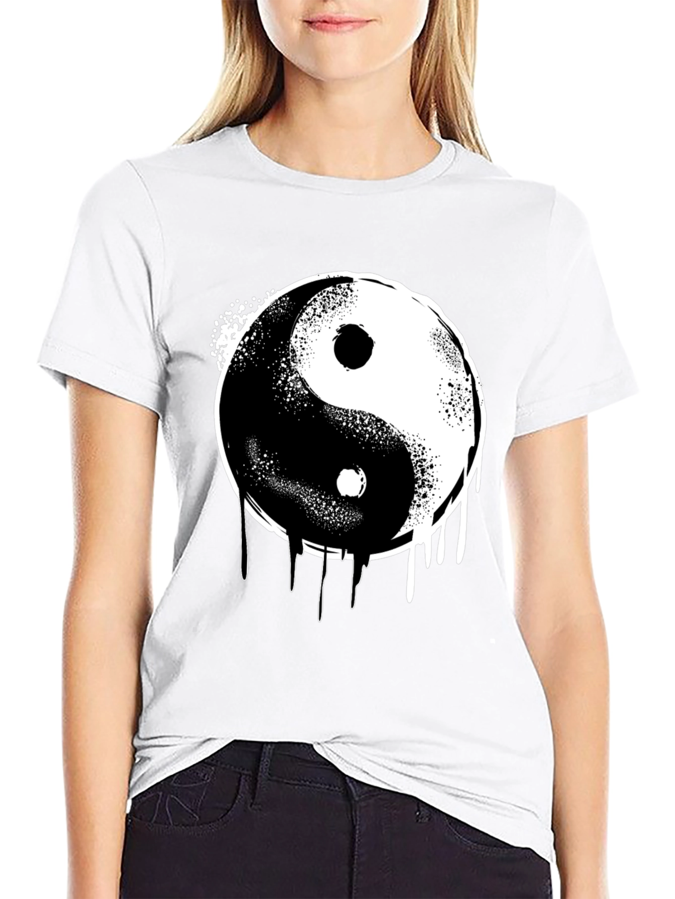 Yin Yang Graphic Tee - Balance & Style