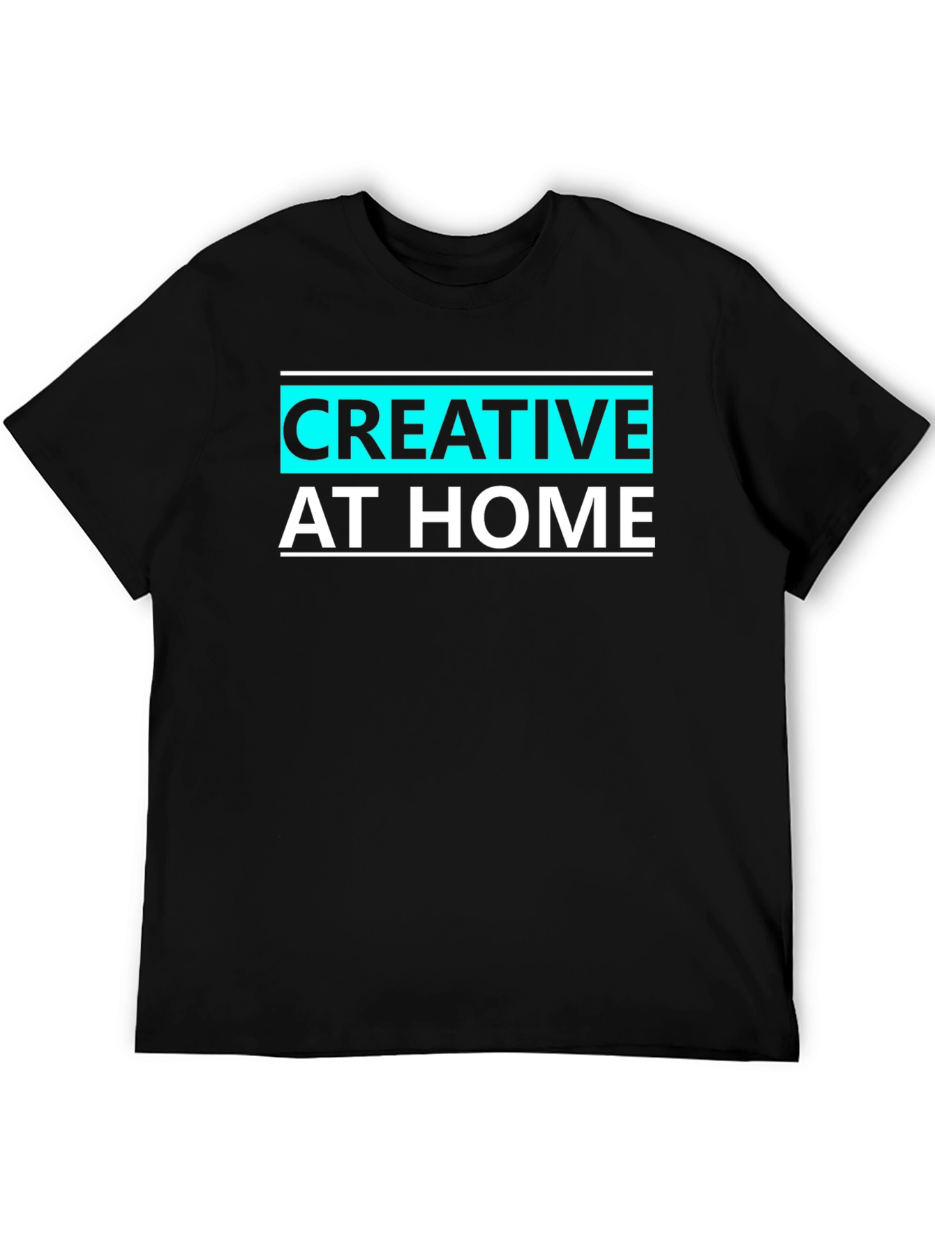 Creative at Home Black T-Shirt