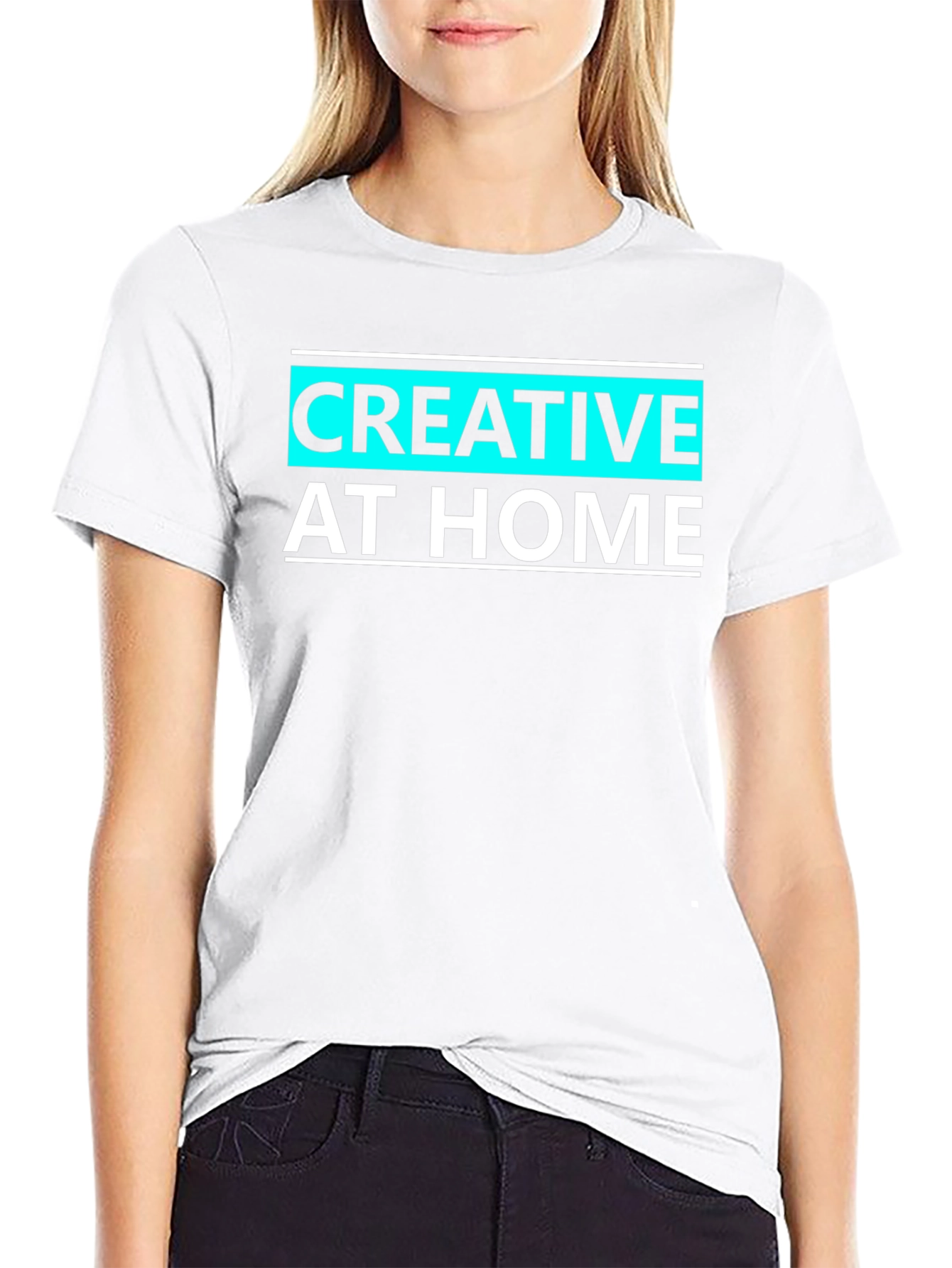 Creative at Home Black T-Shirt