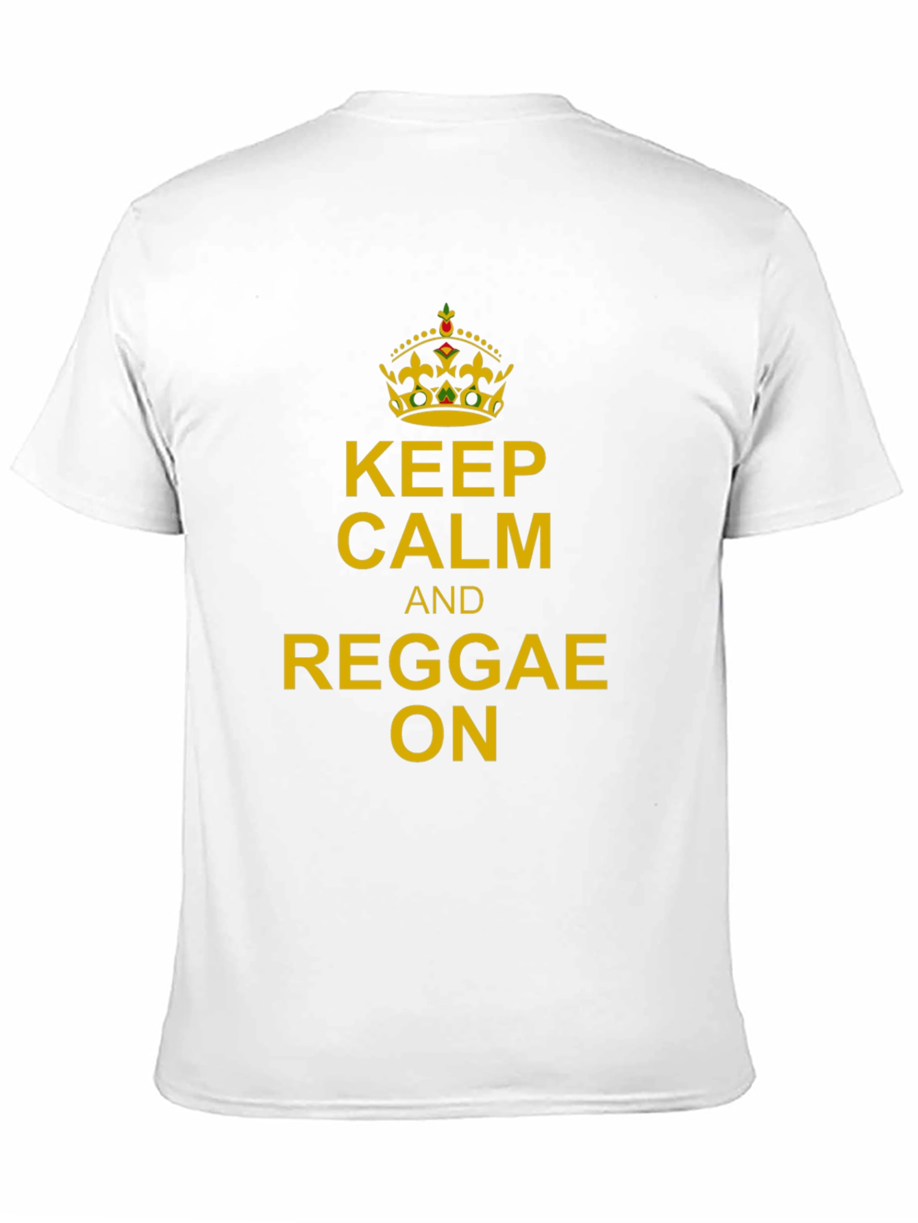 Keep Calm and Reggae On Graphic Tee