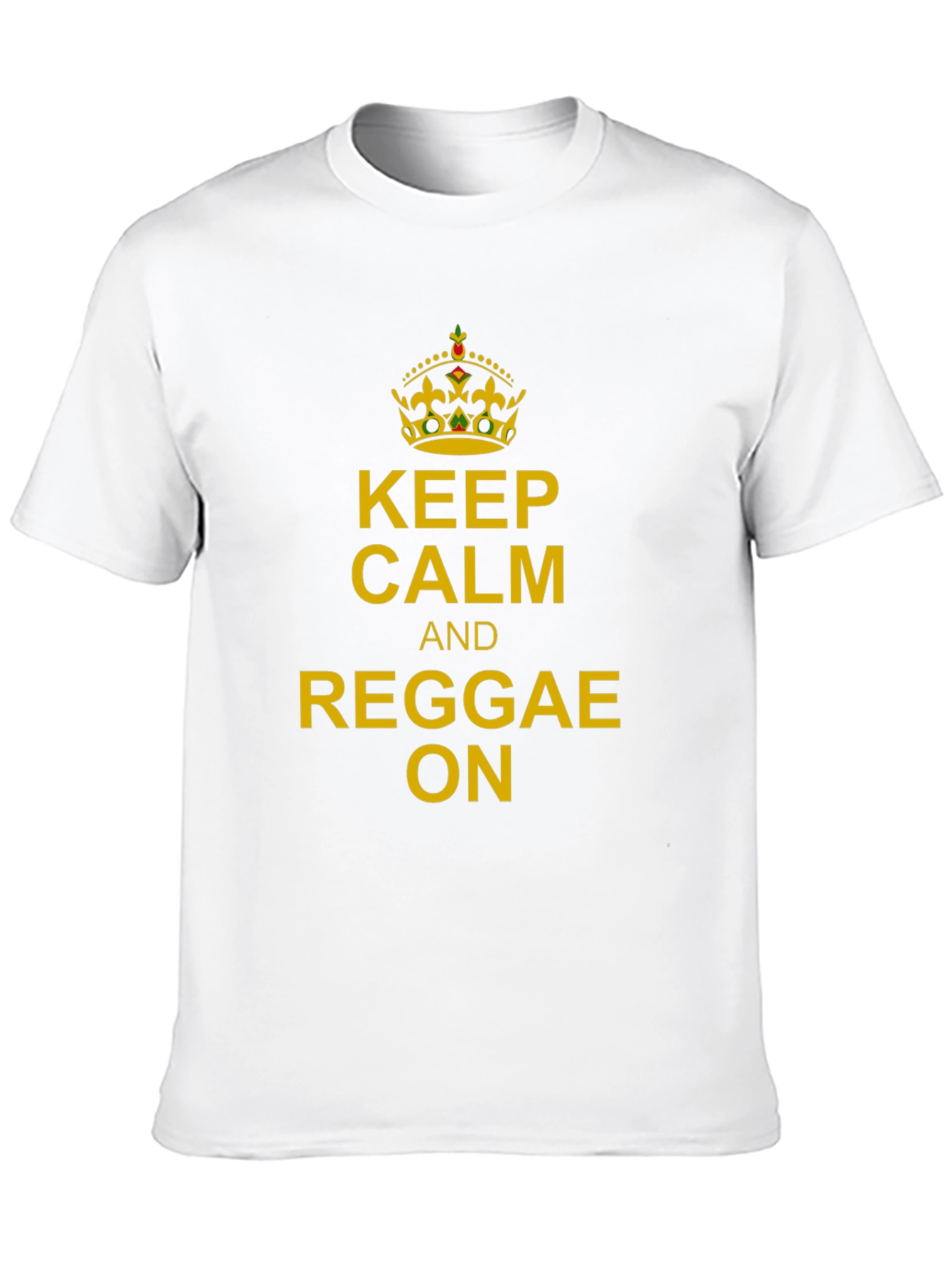 Keep Calm and Reggae On Graphic Tee