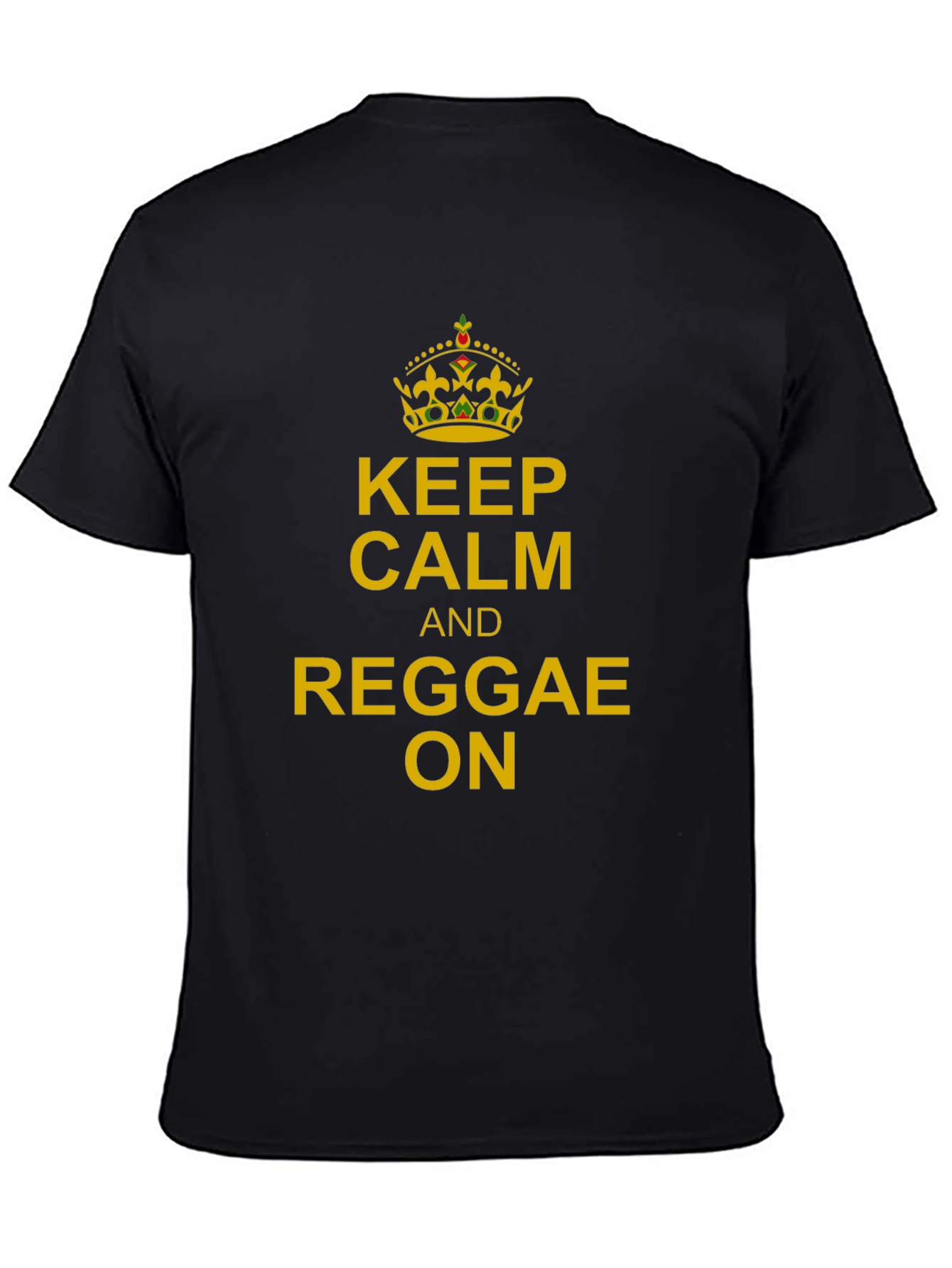 Keep Calm and Reggae On Graphic Tee