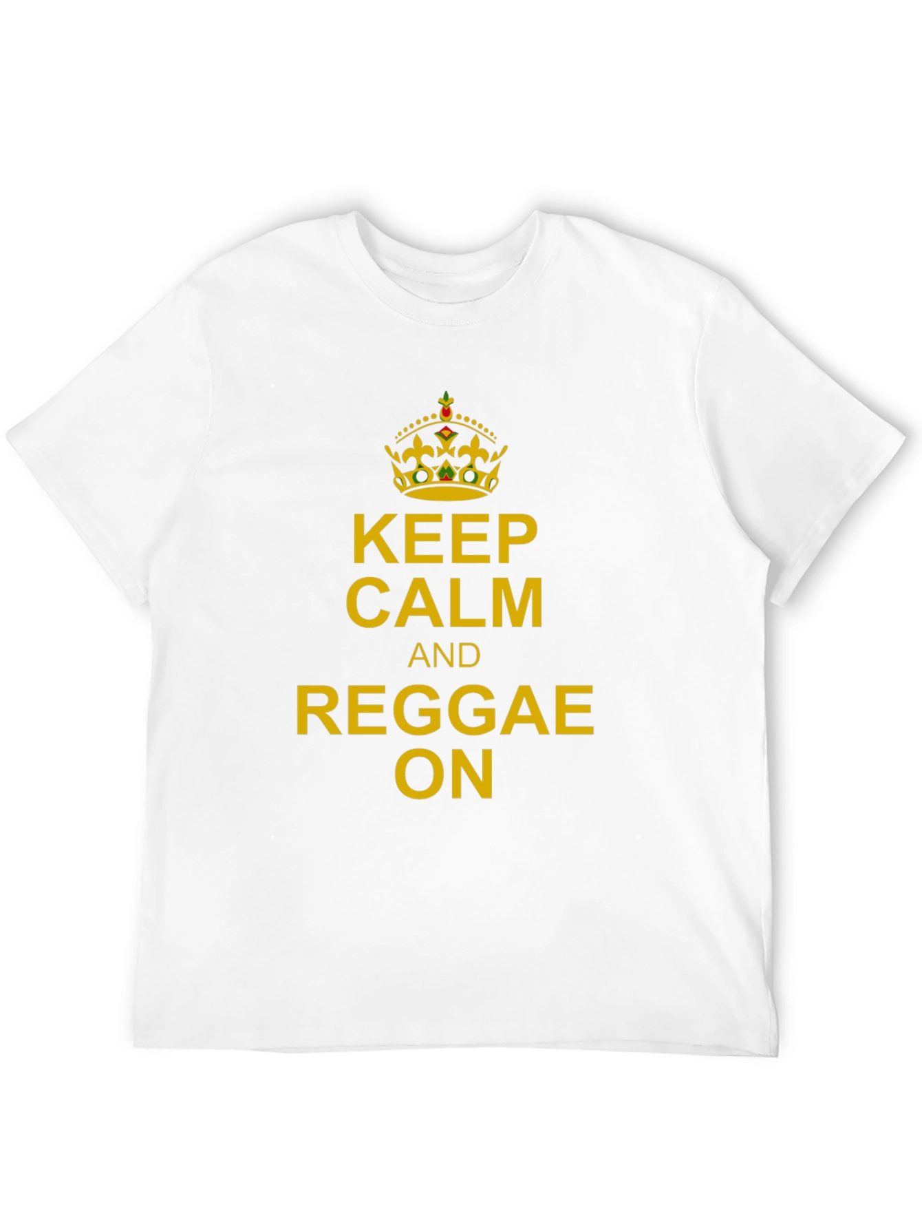 Keep Calm and Reggae On Graphic Tee