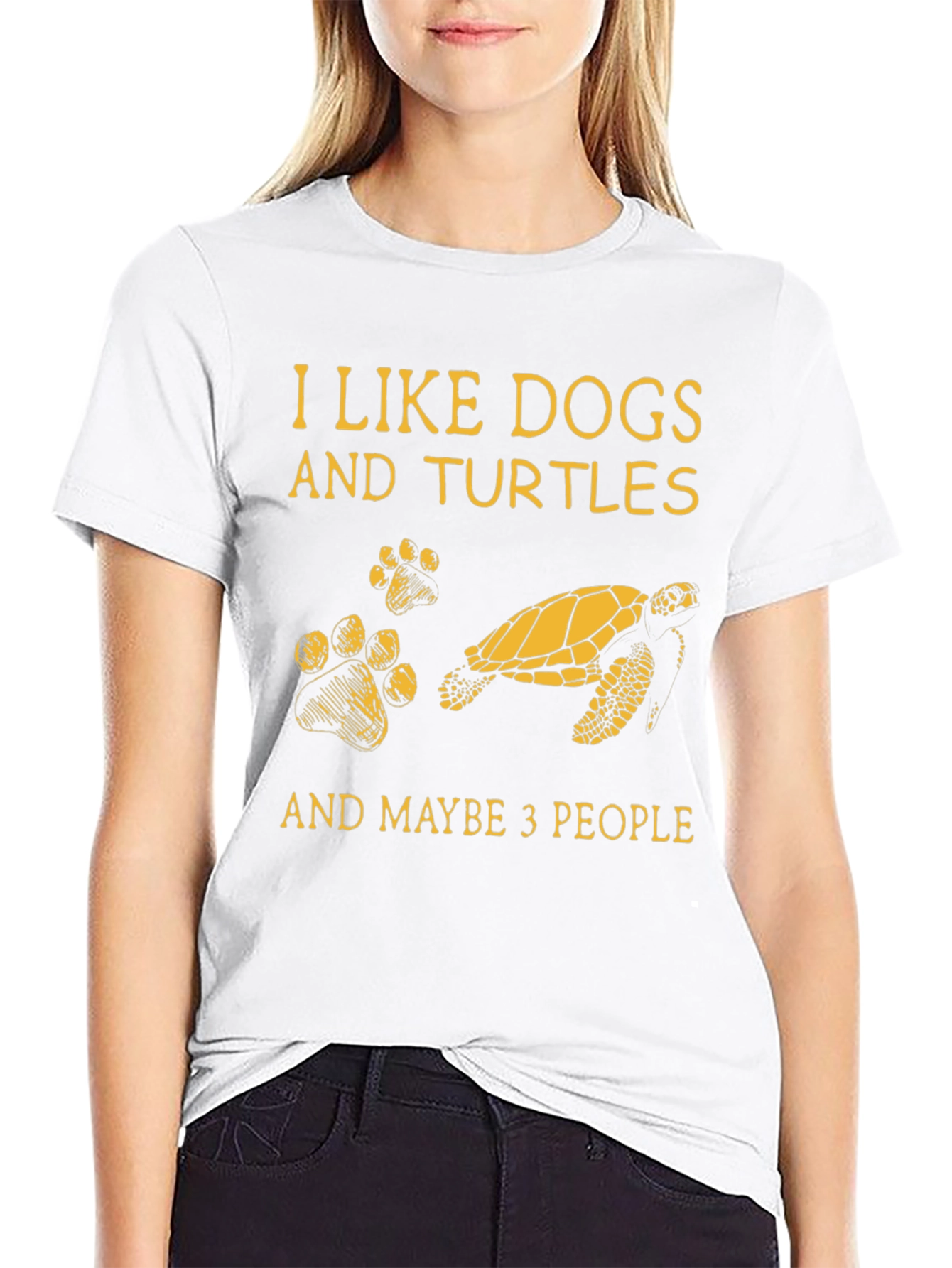 I Like Dogs and Turtles T-Shirt
