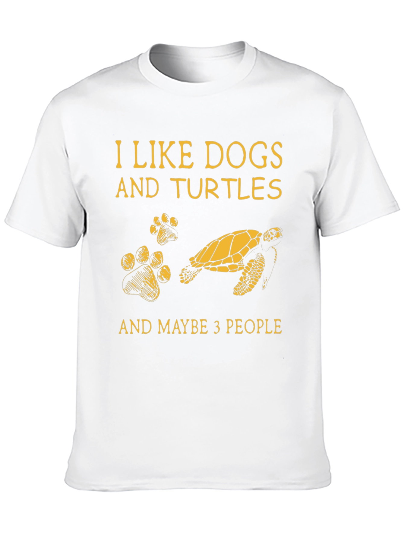 I Like Dogs and Turtles T-Shirt