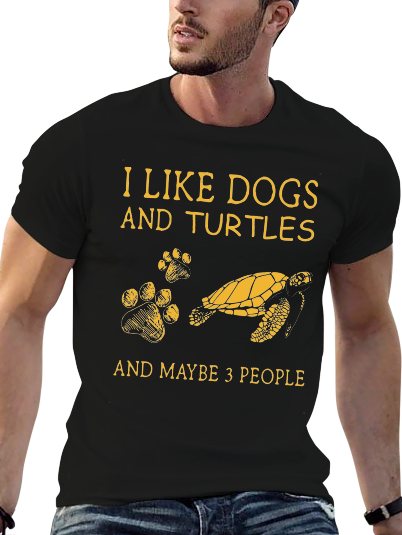 I Like Dogs and Turtles T-Shirt