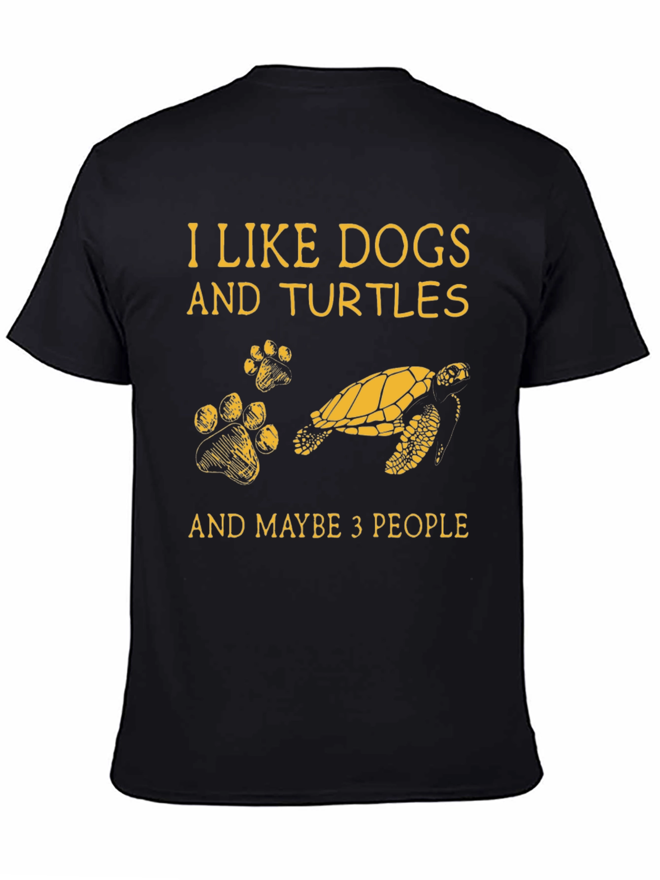 I Like Dogs and Turtles T-Shirt