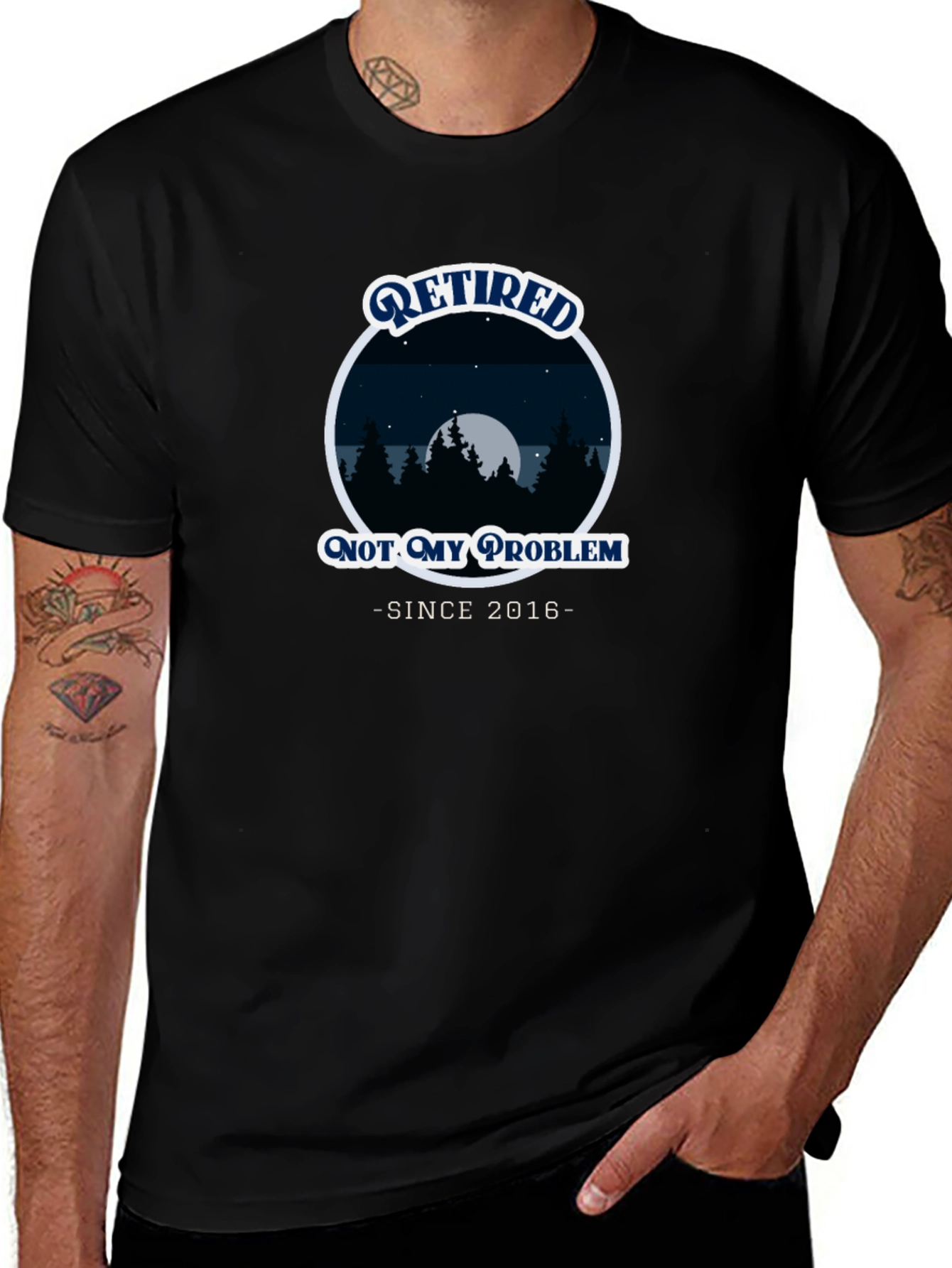 Retired Not My Problem T-Shirt