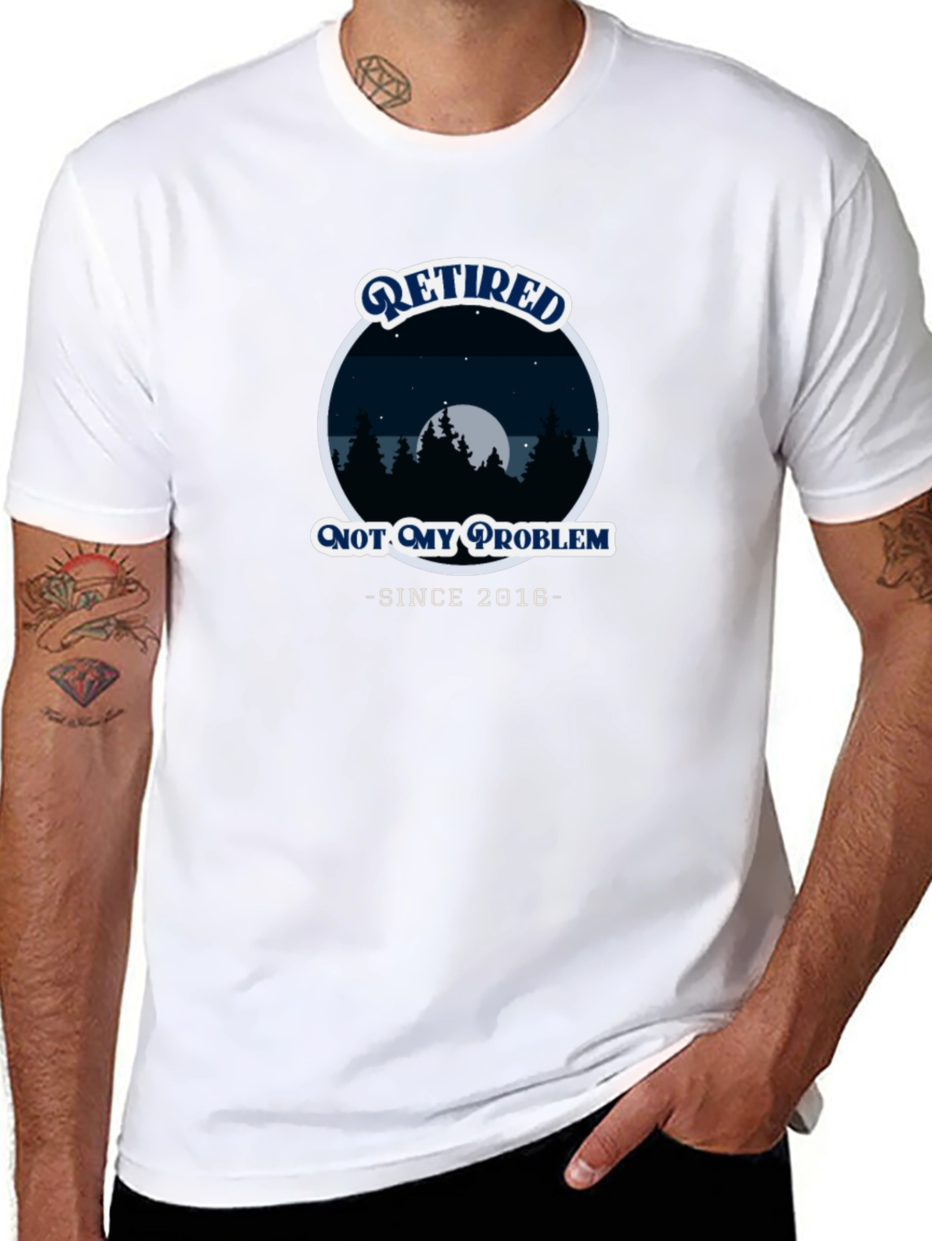 Retired Not My Problem T-Shirt