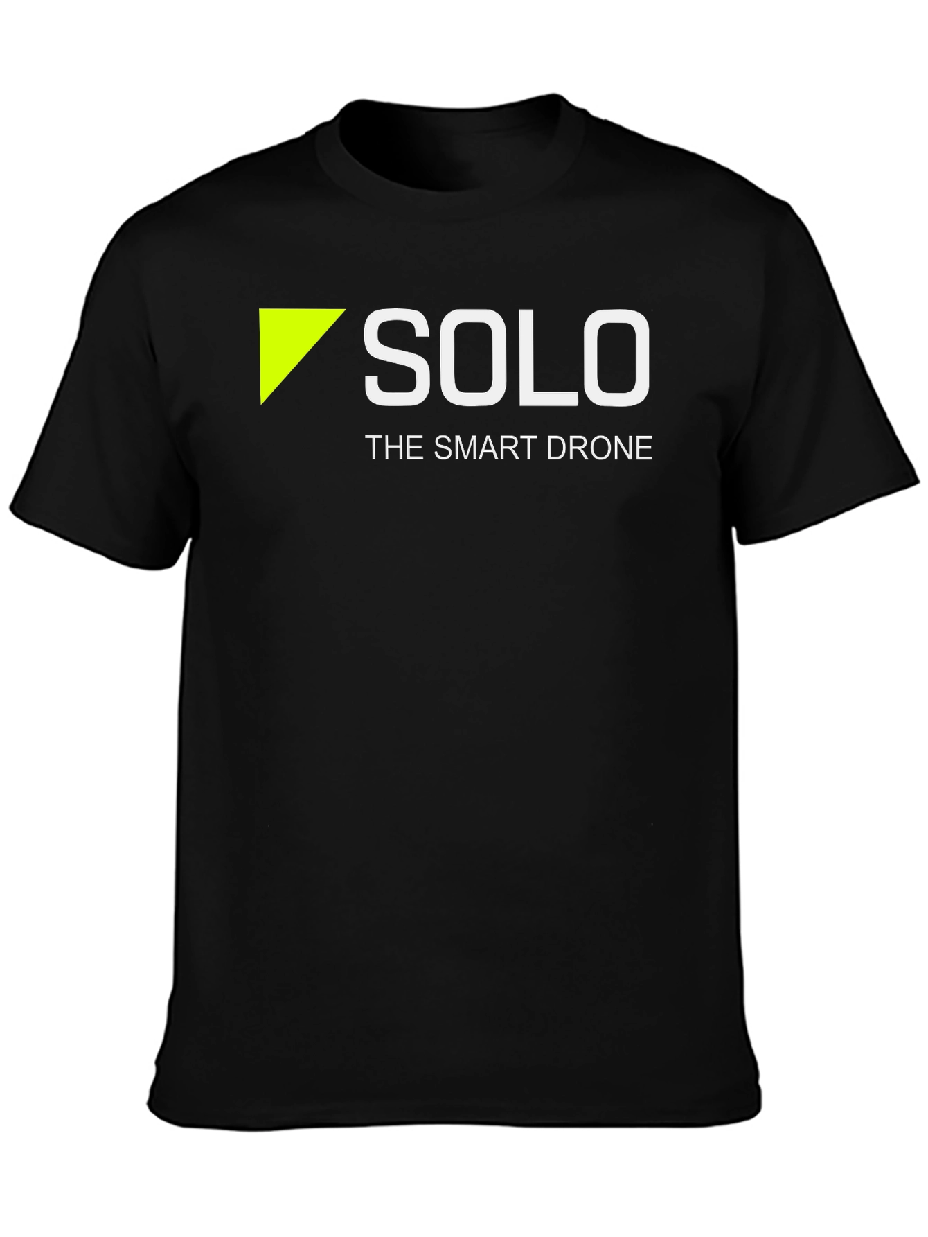 Solo: The Smart Drone T-Shirt - Black Cotton