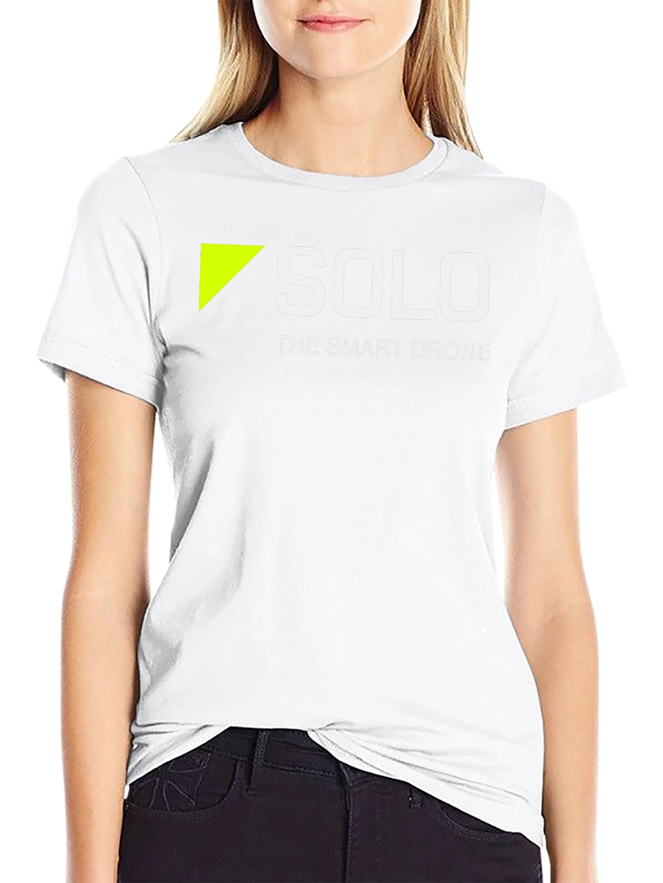Solo: The Smart Drone T-Shirt - Black Cotton