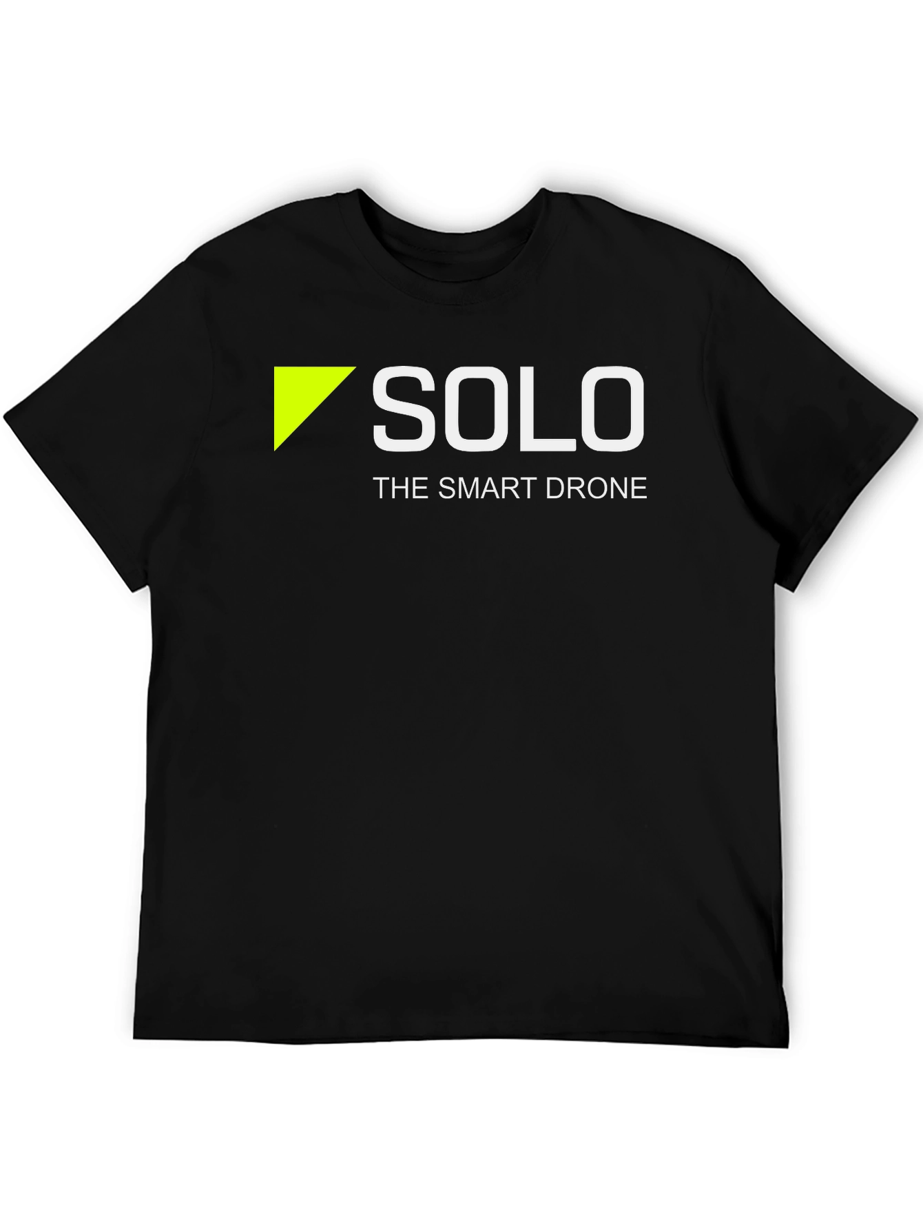 Solo: The Smart Drone T-Shirt - Black Cotton