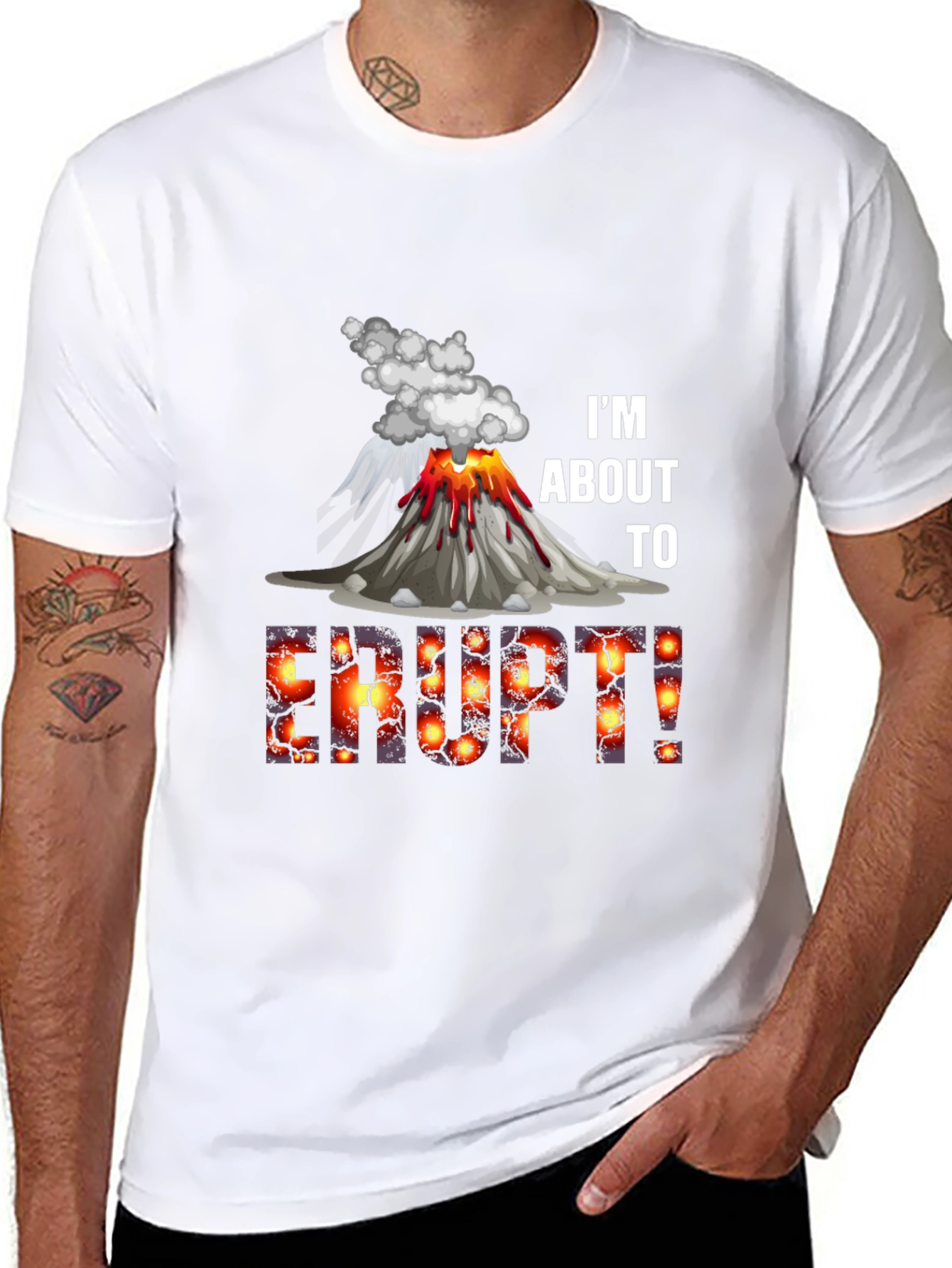 Im About to Erupt! Graphic Tee