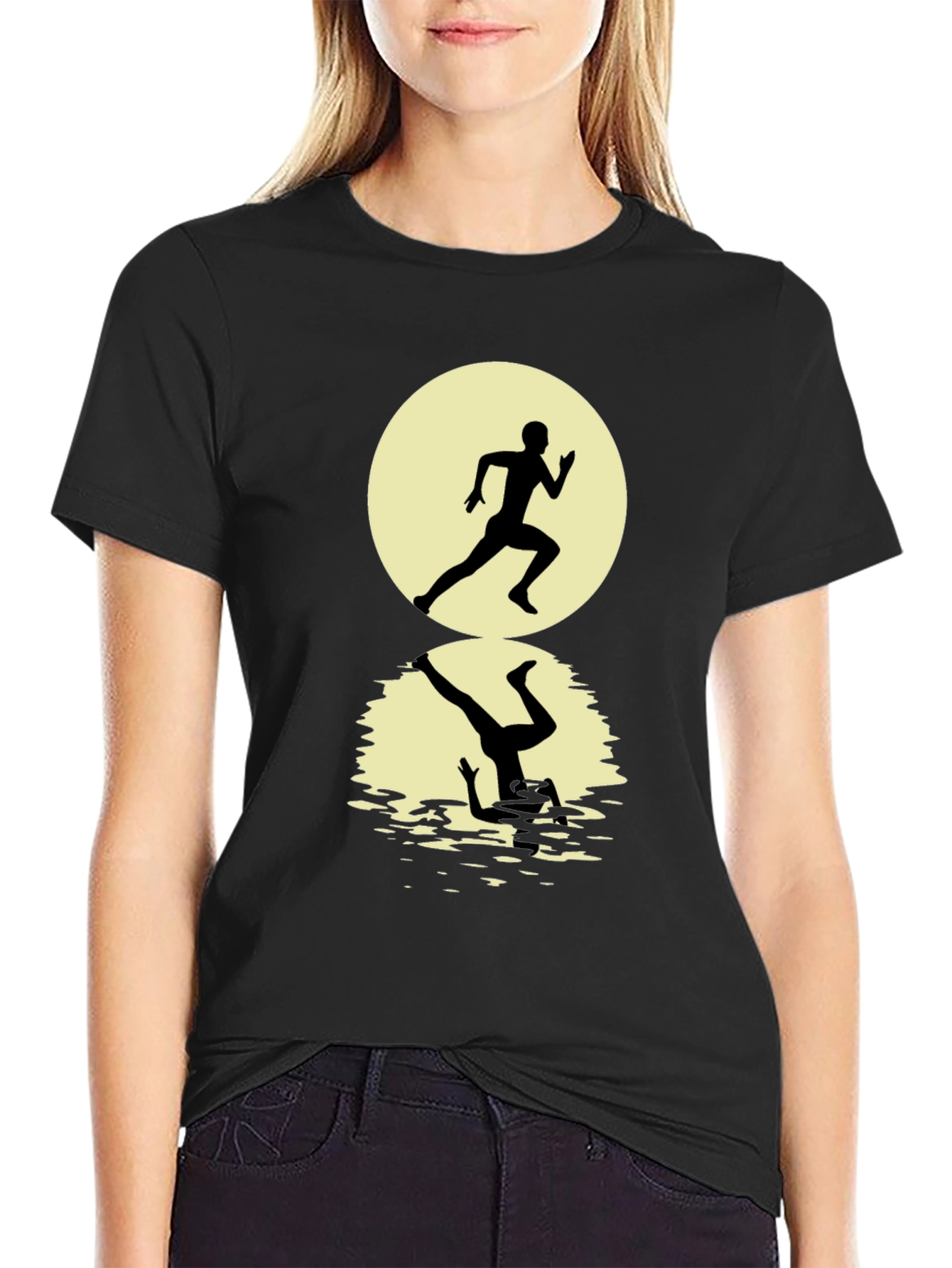 Runner Silhouette Graphic T-Shirt