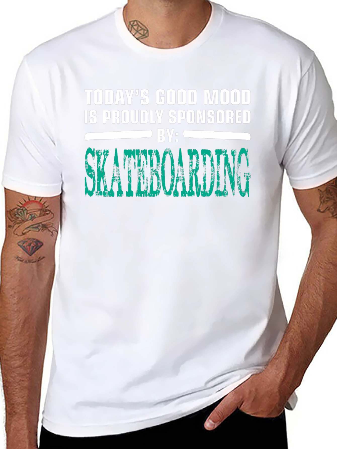 Skateboarding Mood T-Shirt
