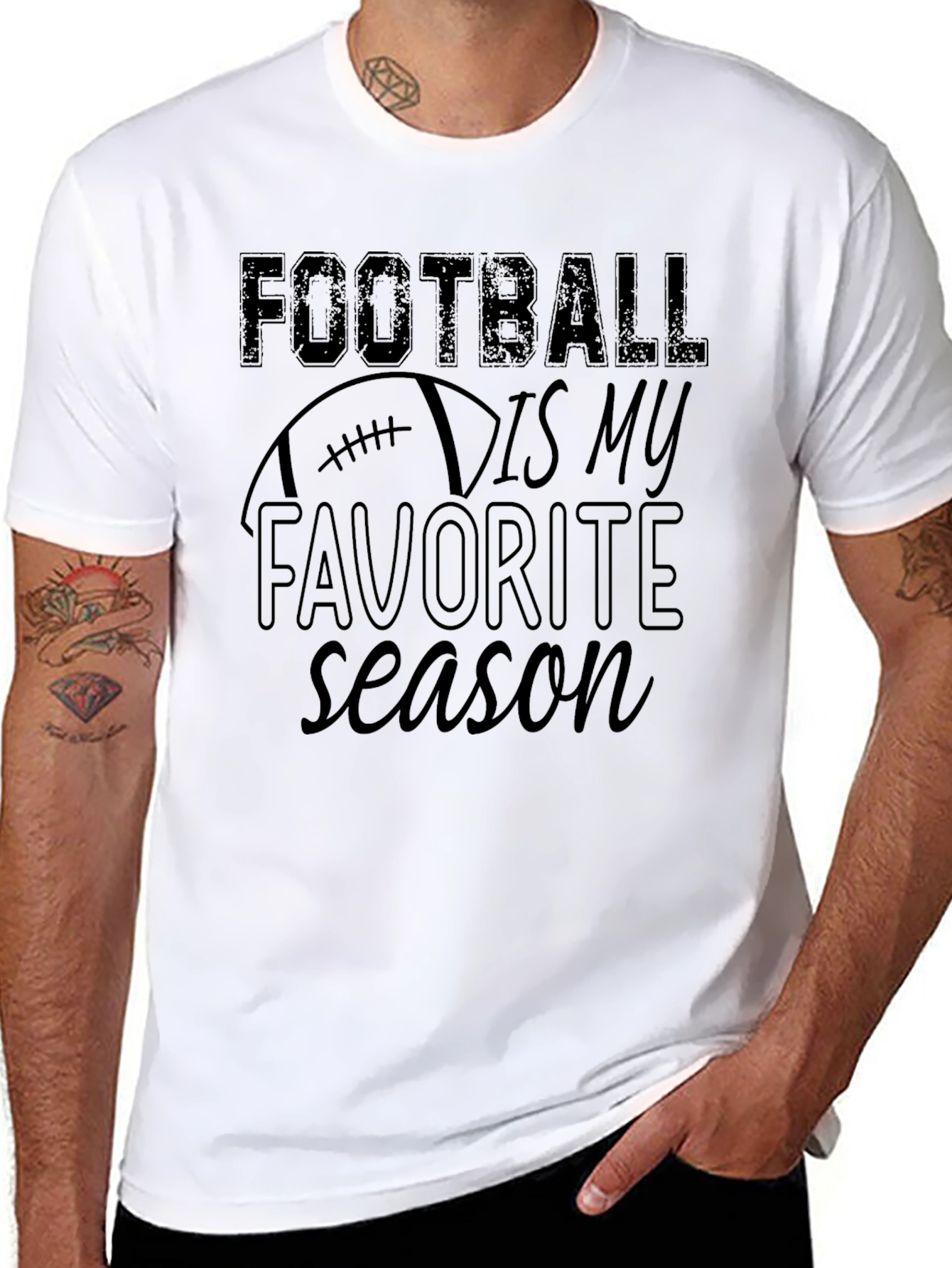 Football is My Favorite Season Graphic Tee