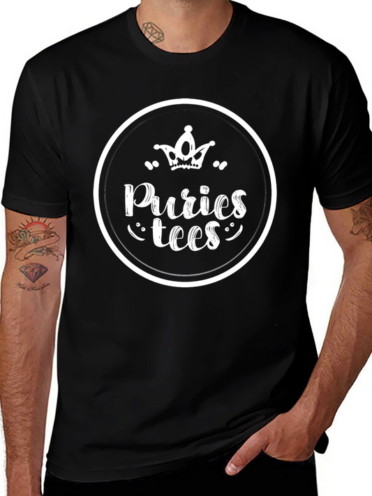 Puries Tees Black T-Shirt