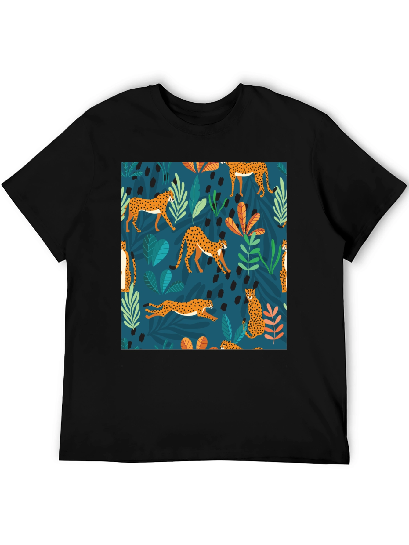 Stylish Cheetah Print T-Shirt - Jungle Vibes