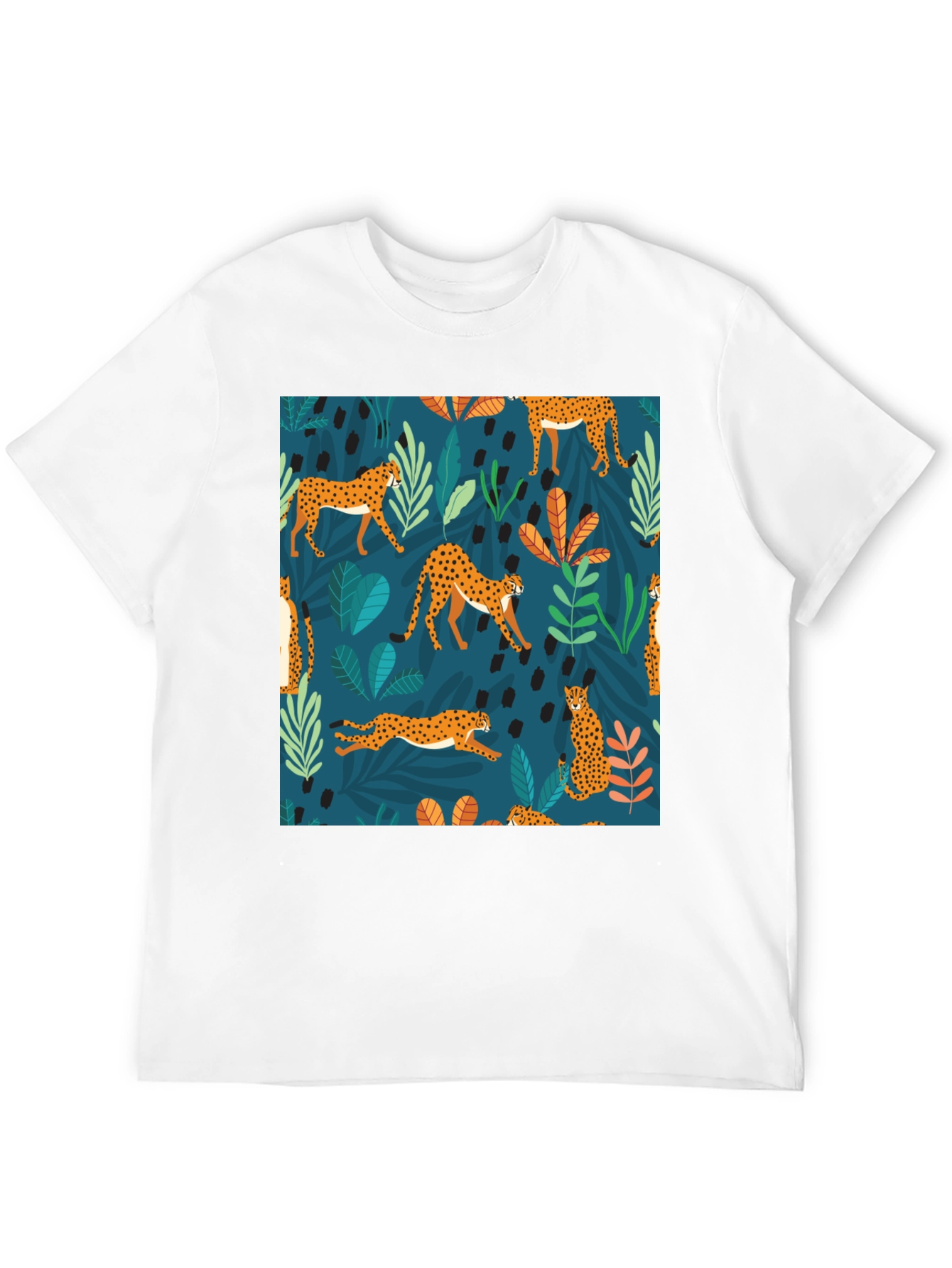 Stylish Cheetah Print T-Shirt - Jungle Vibes
