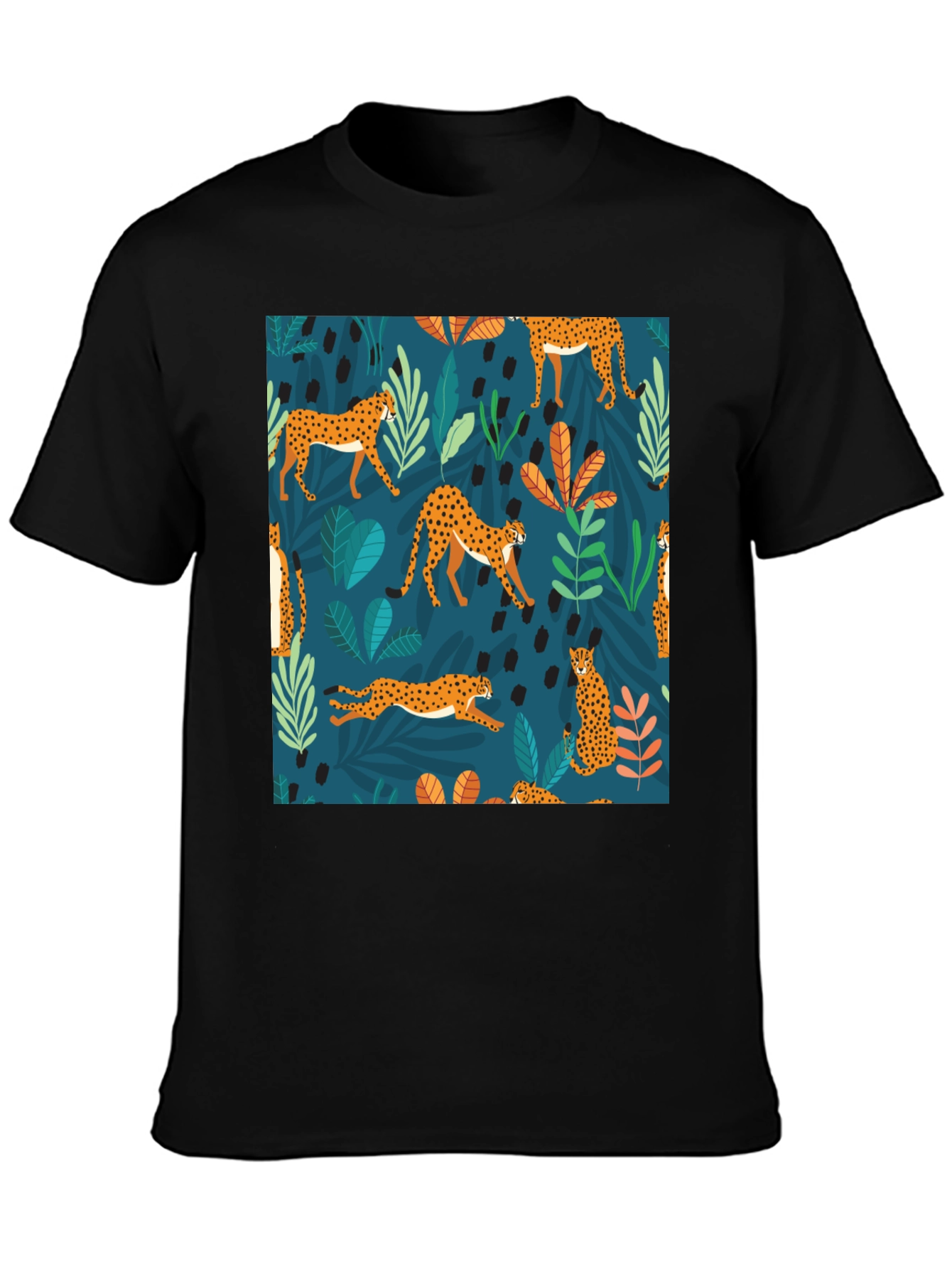 Stylish Cheetah Print T-Shirt - Jungle Vibes