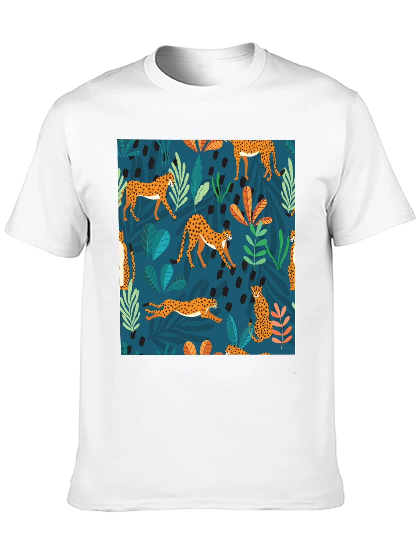 Stylish Cheetah Print T-Shirt - Jungle Vibes