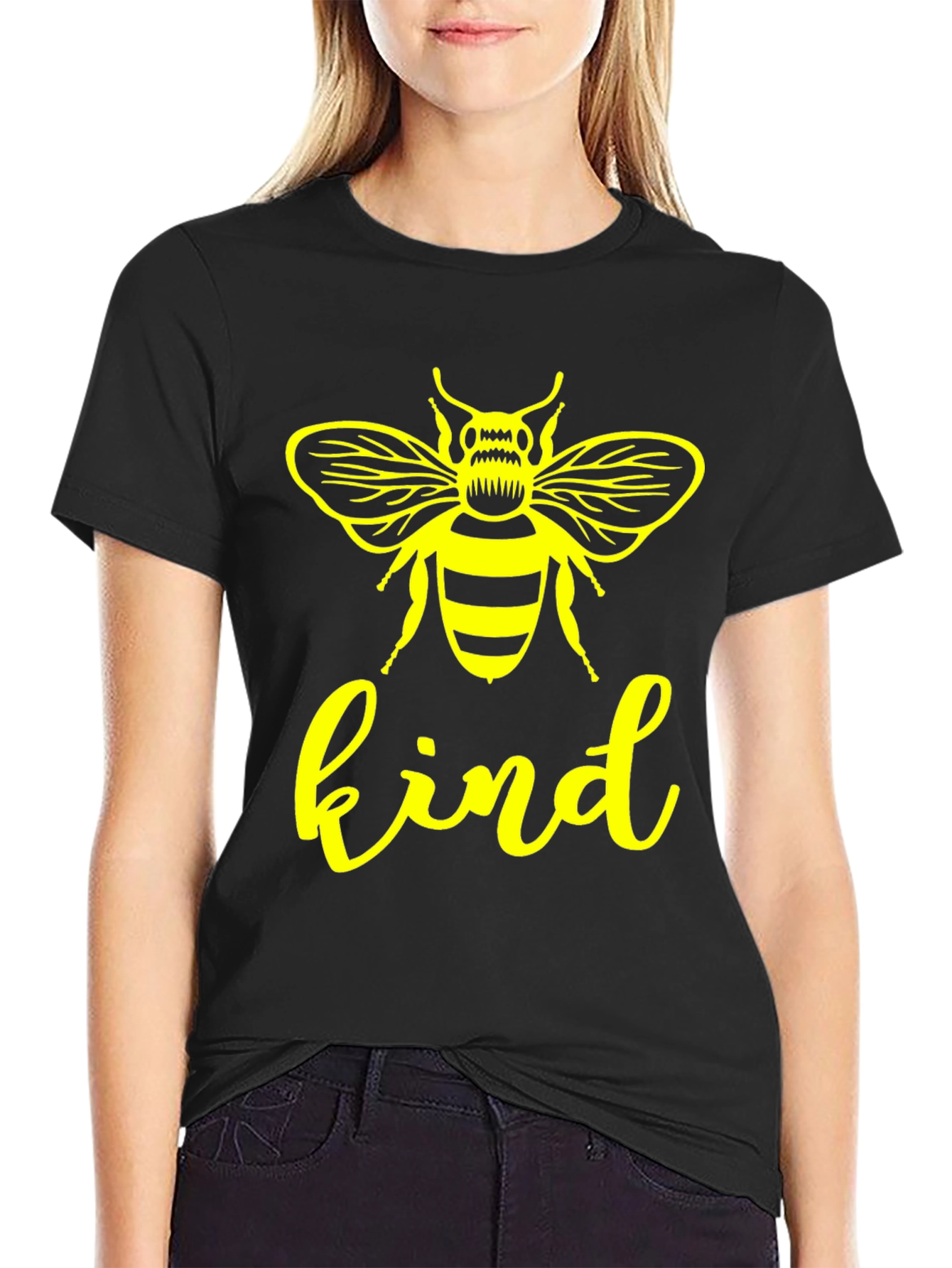 Bee Kind Graphic Tee - Stylish Comfort