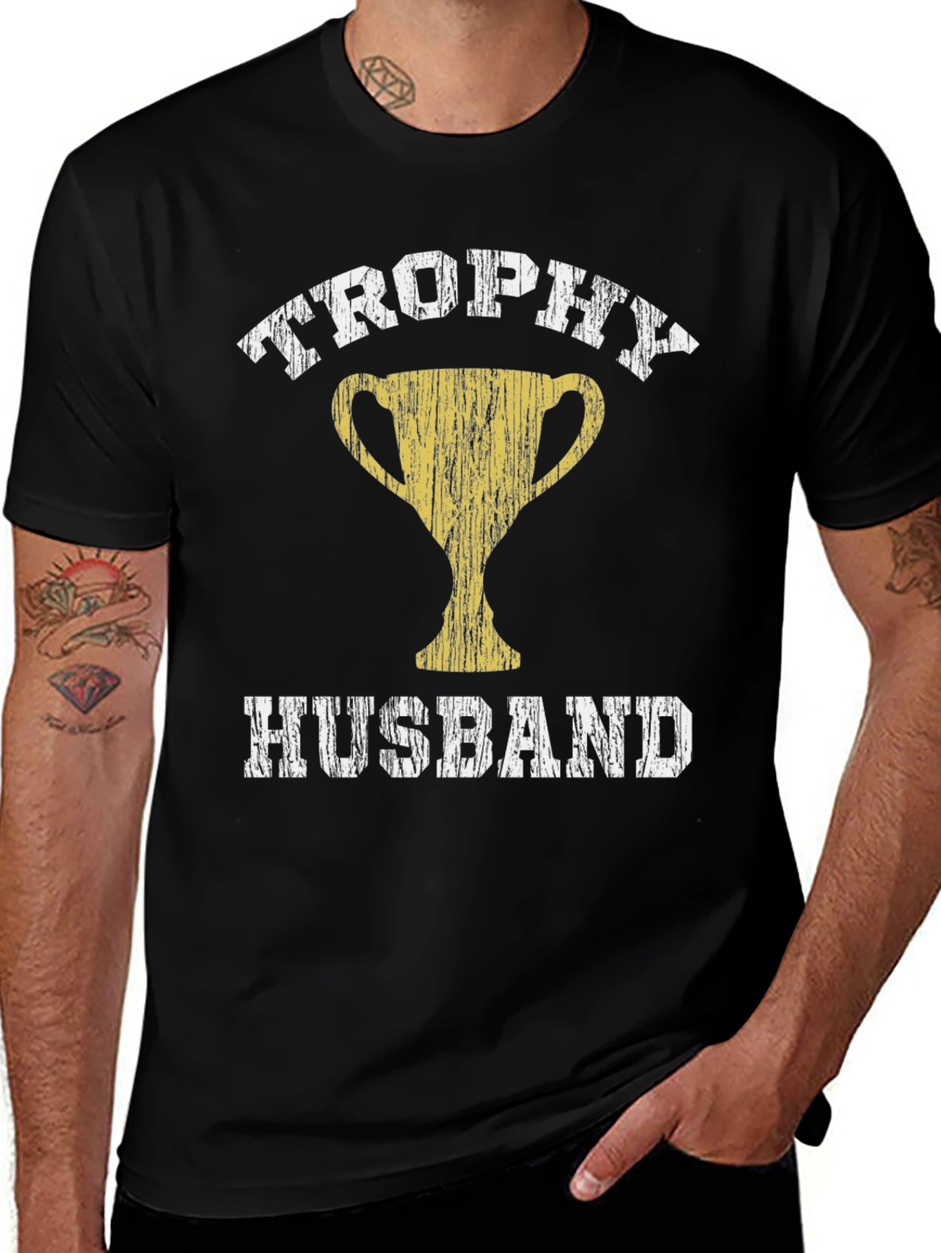 Trophy Husband Graphic T-Shirt