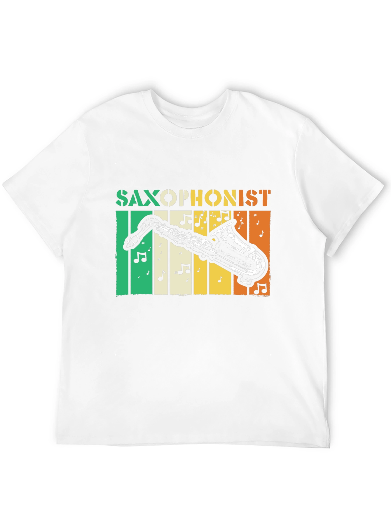 Saxophonist Irish Flag T-Shirt - Music Lover Tee