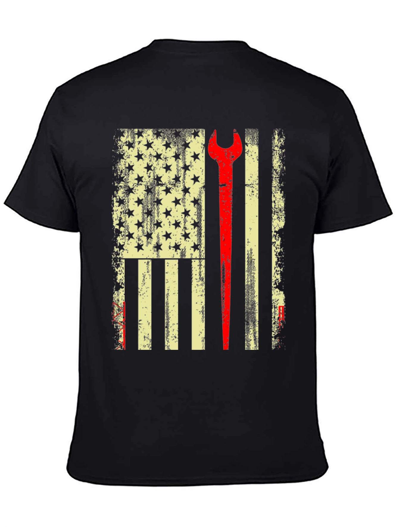 American Mechanic Flag T-Shirt