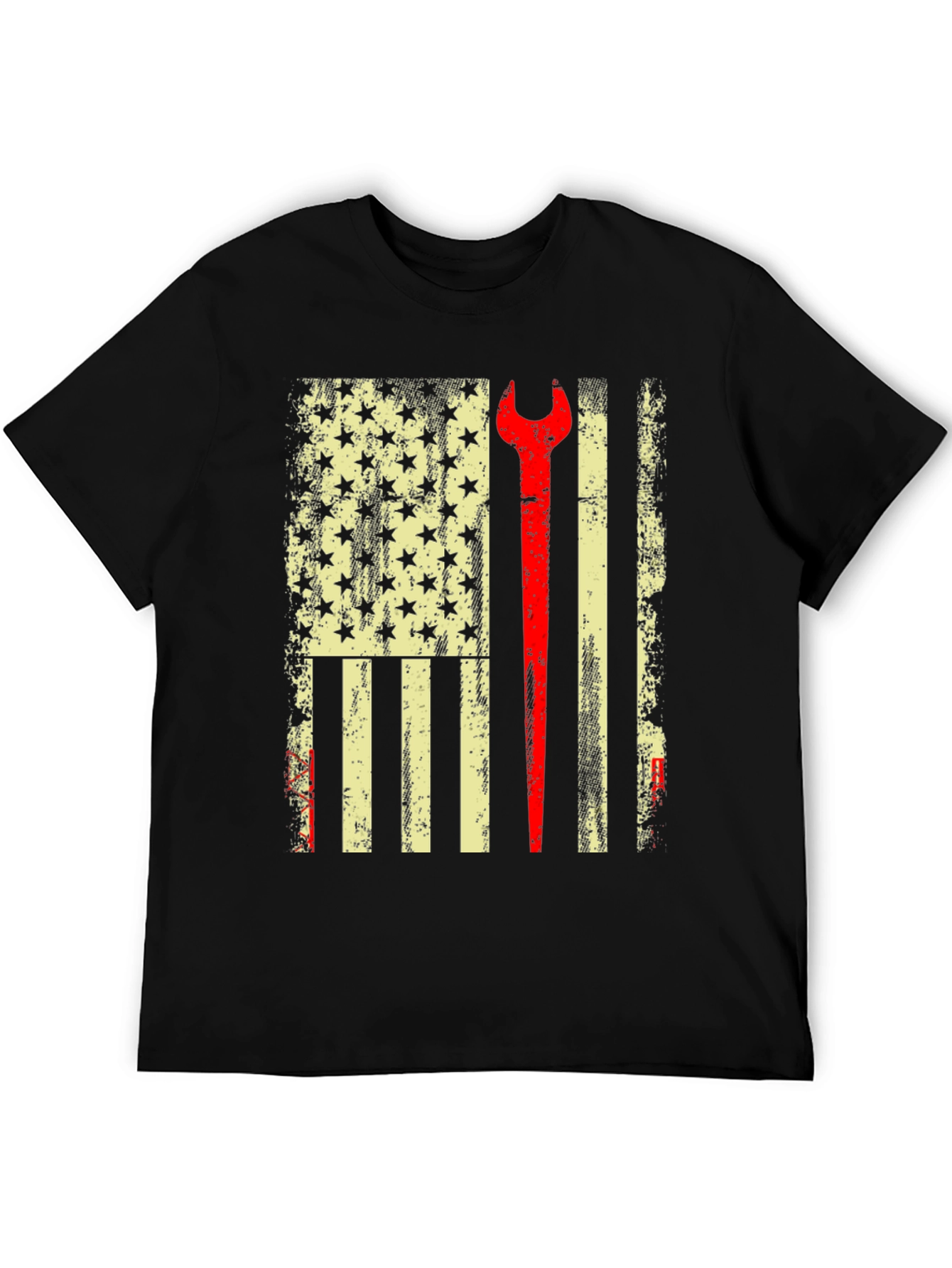 American Mechanic Flag T-Shirt