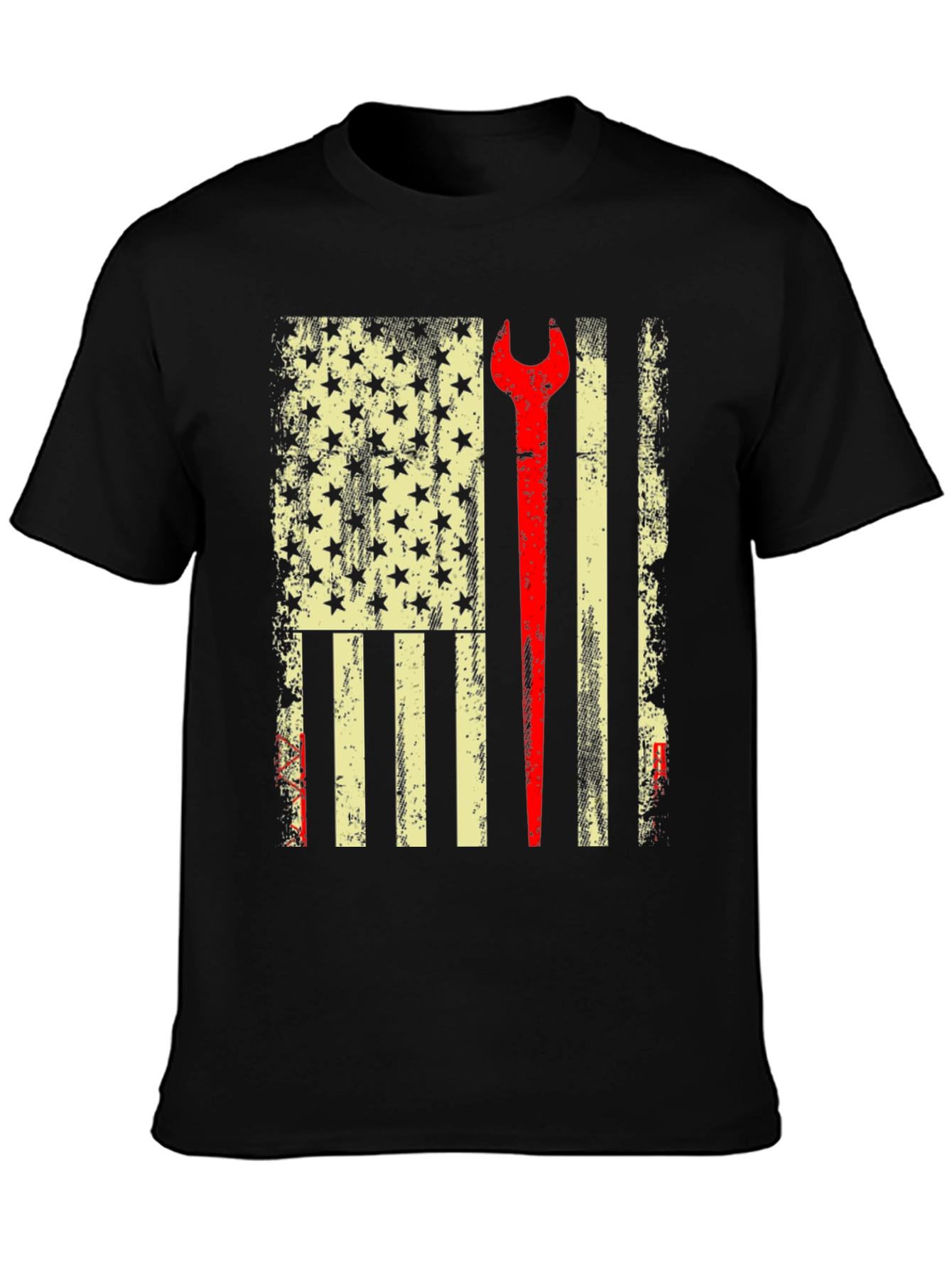 American Mechanic Flag T-Shirt