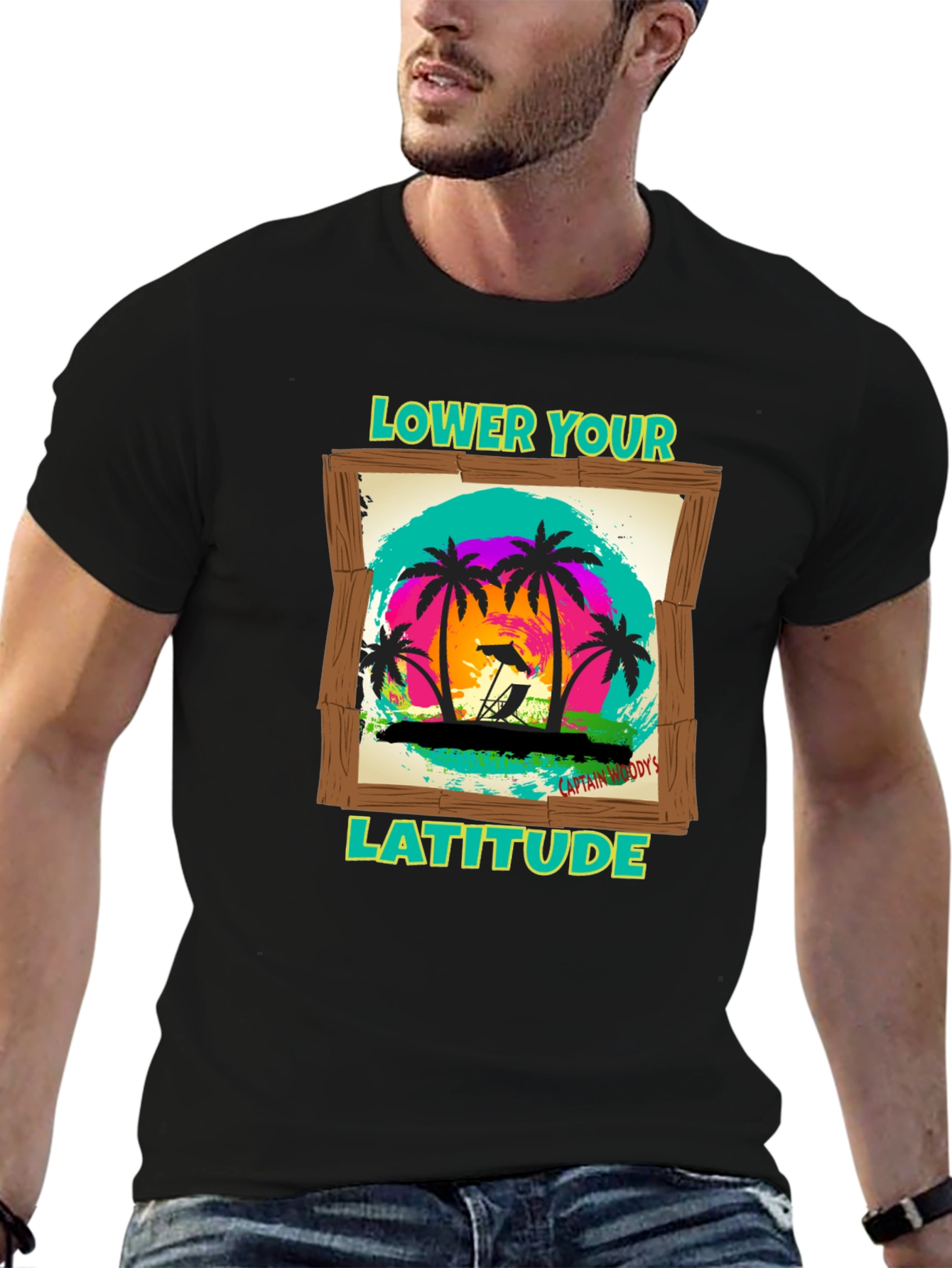 Tropical Getaway T-Shirt - Lower Your Latitude