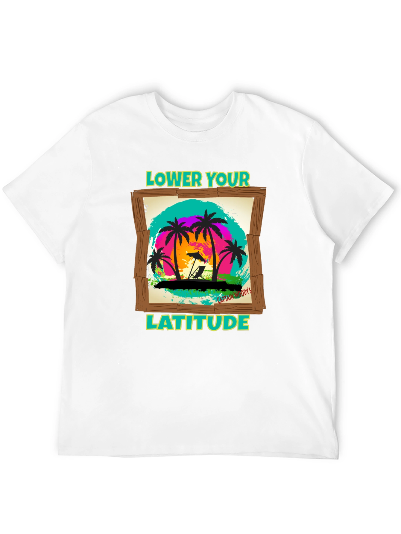 Tropical Getaway T-Shirt - Lower Your Latitude