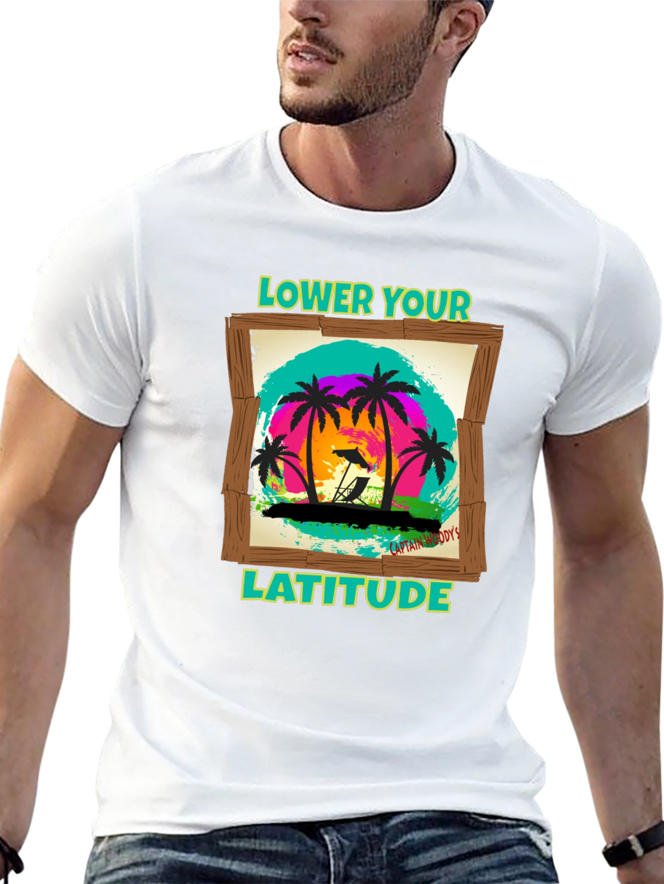Tropical Getaway T-Shirt - Lower Your Latitude