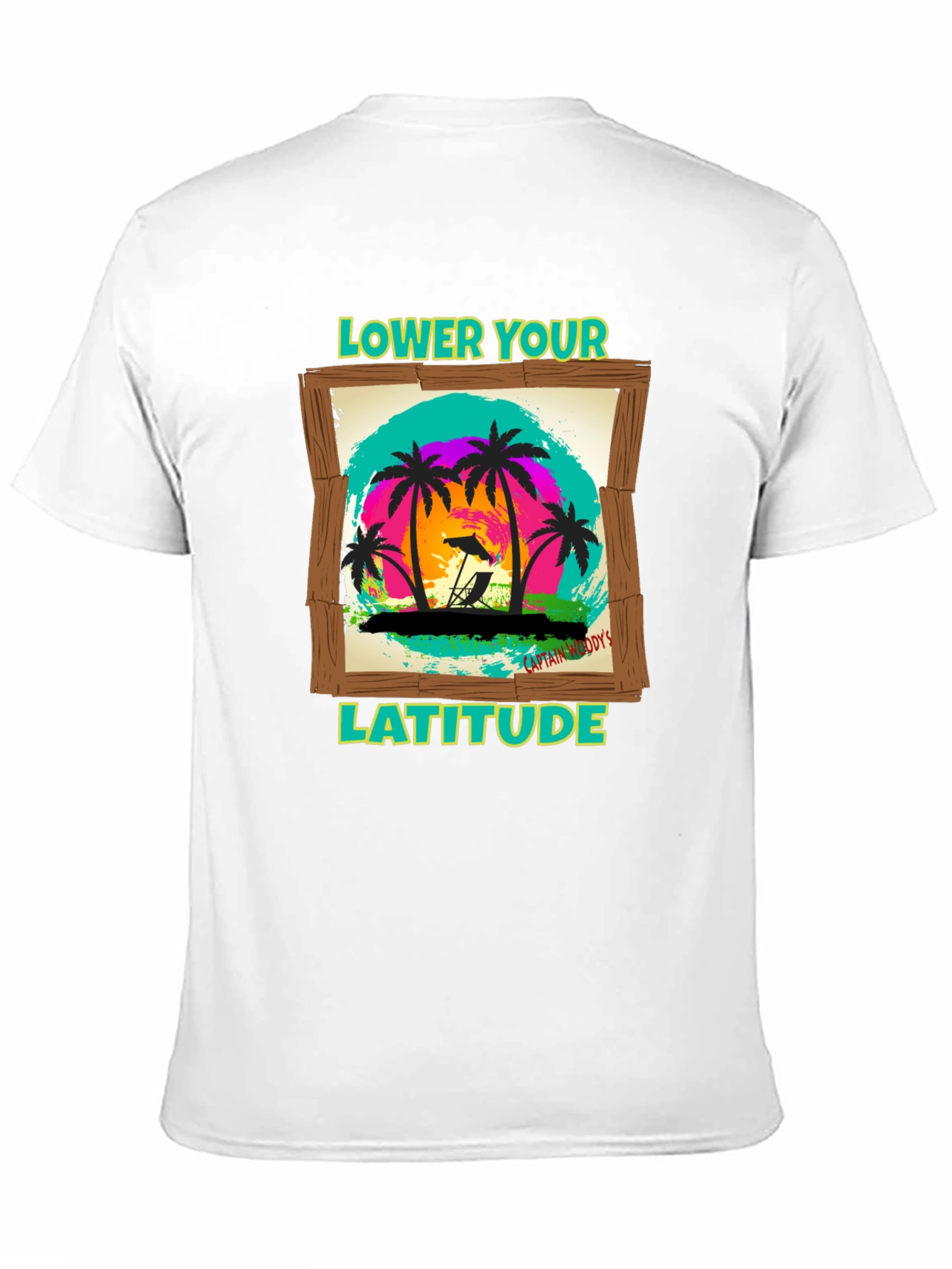 Tropical Getaway T-Shirt - Lower Your Latitude
