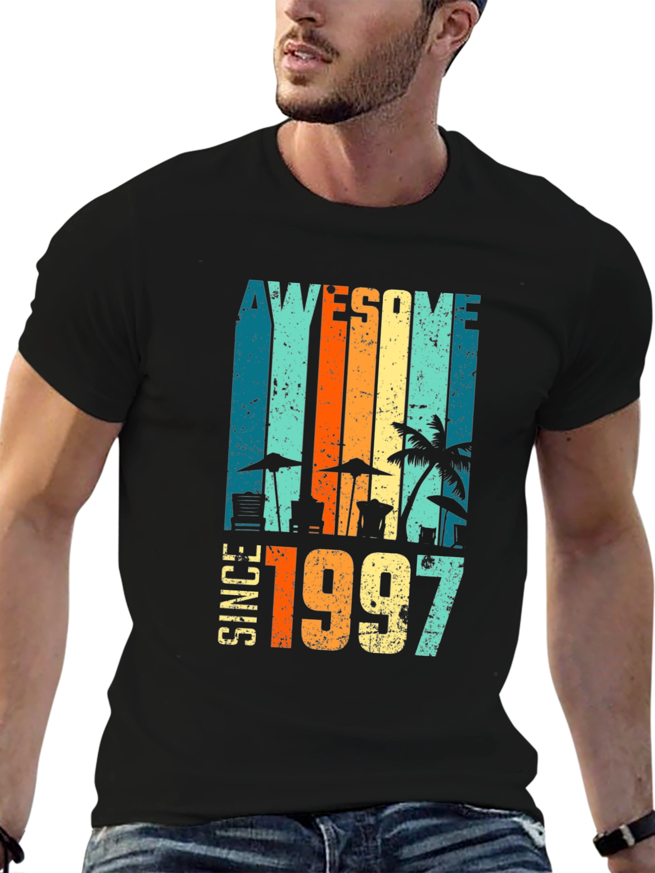 Awesome Since 1997 Beach Graphic Tee