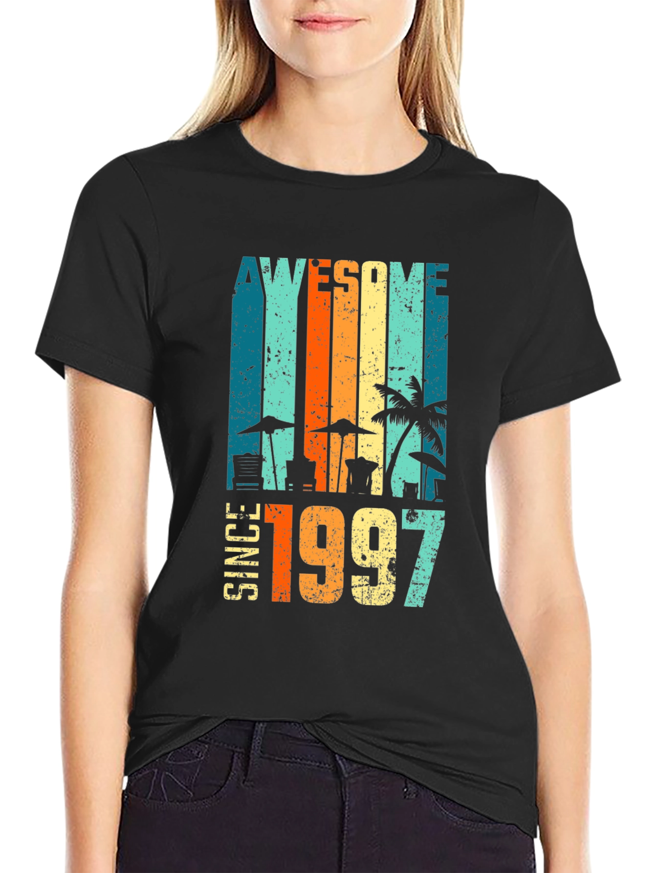 Awesome Since 1997 Beach Graphic Tee