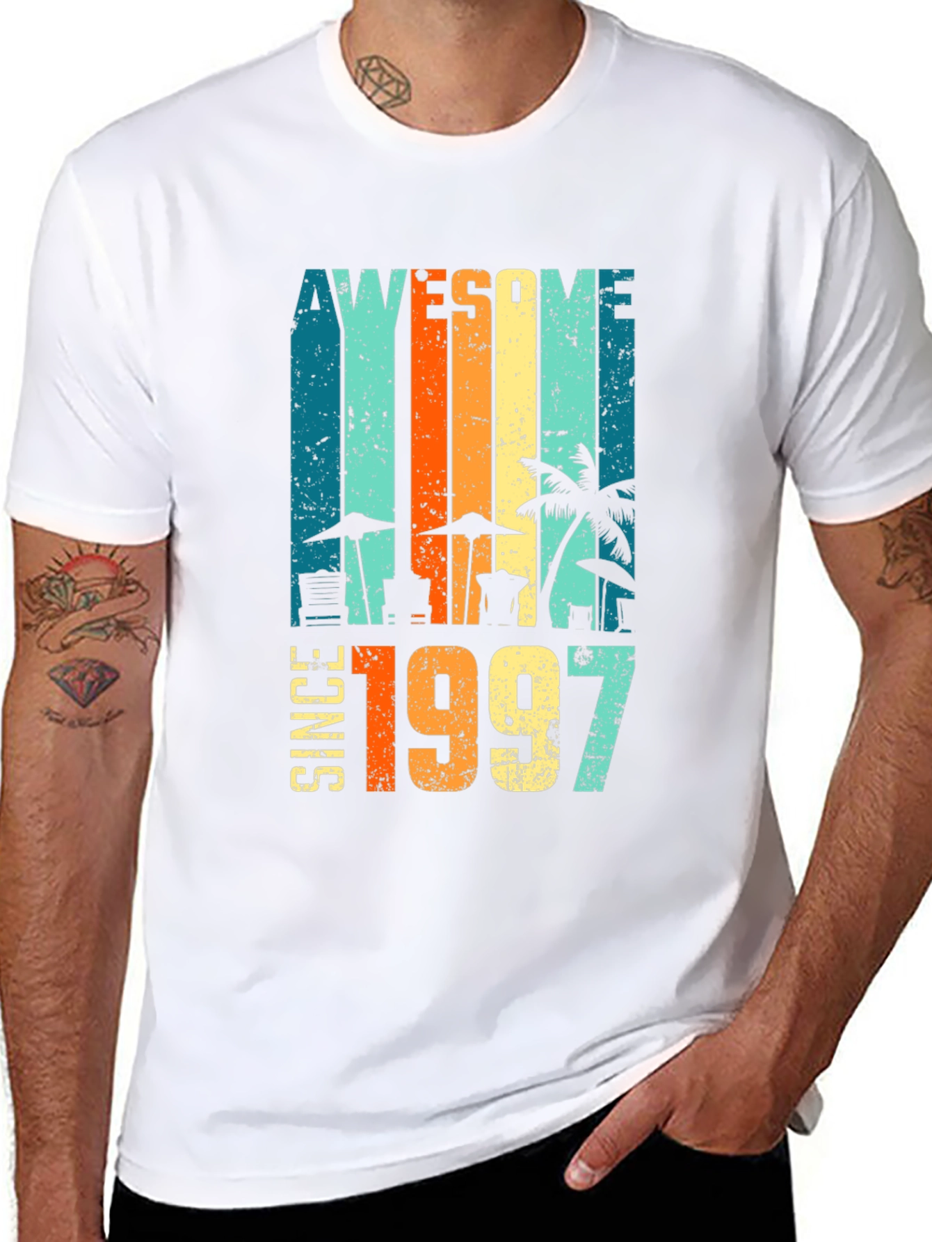 Awesome Since 1997 Beach Graphic Tee