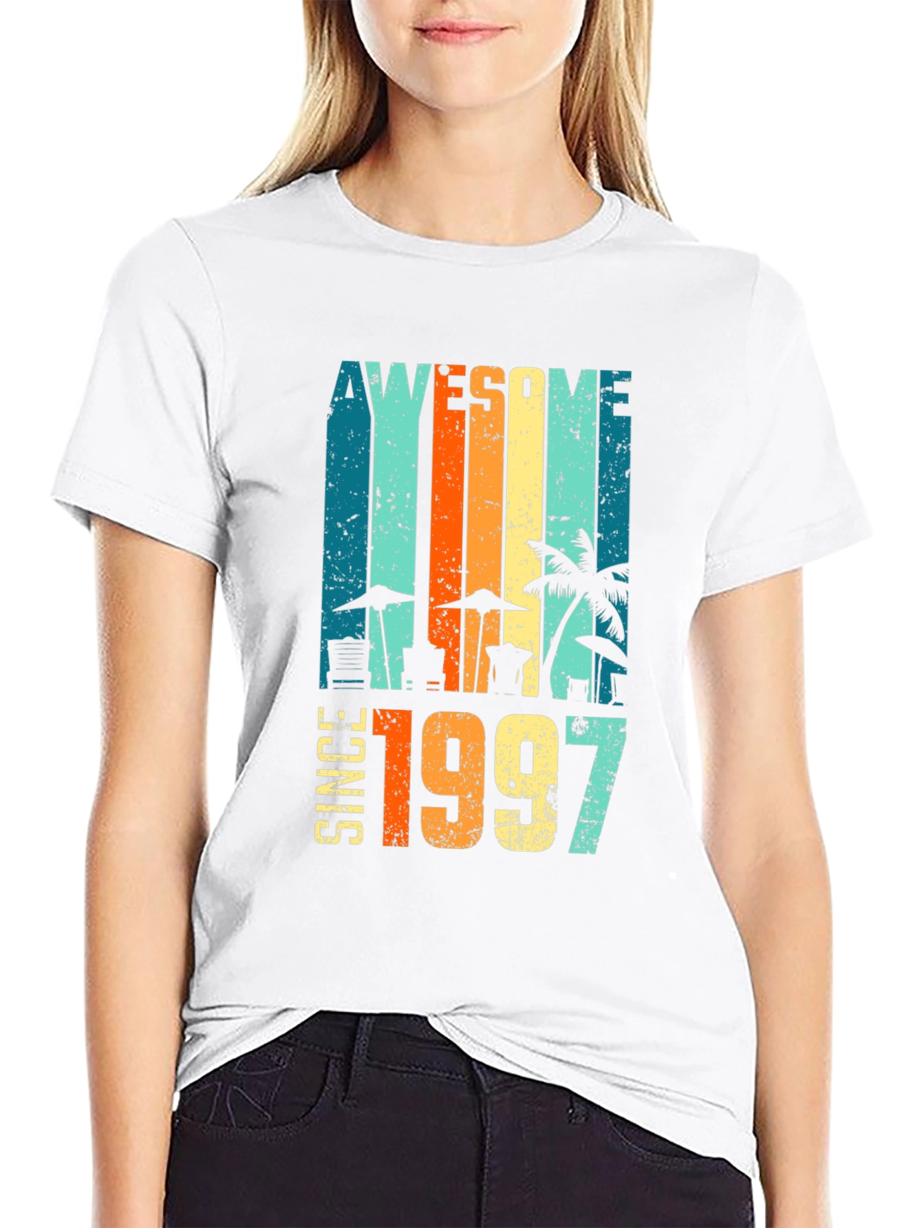 Awesome Since 1997 Beach Graphic Tee