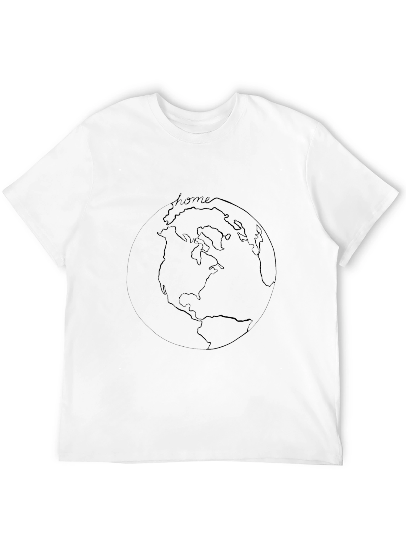 Home is Where You Are Black T-Shirt