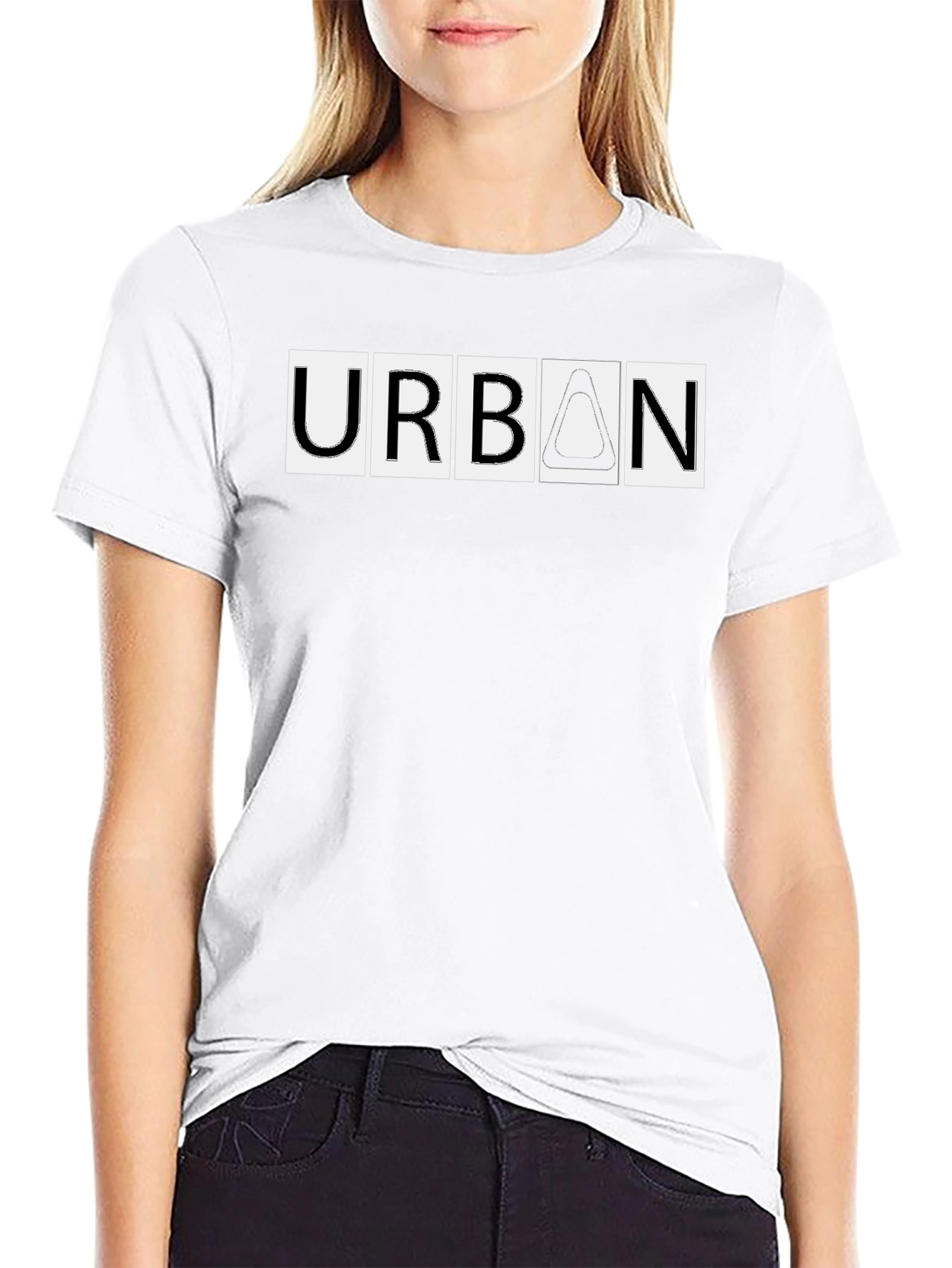 Urban Graphic Black T-Shirt - Modern Style